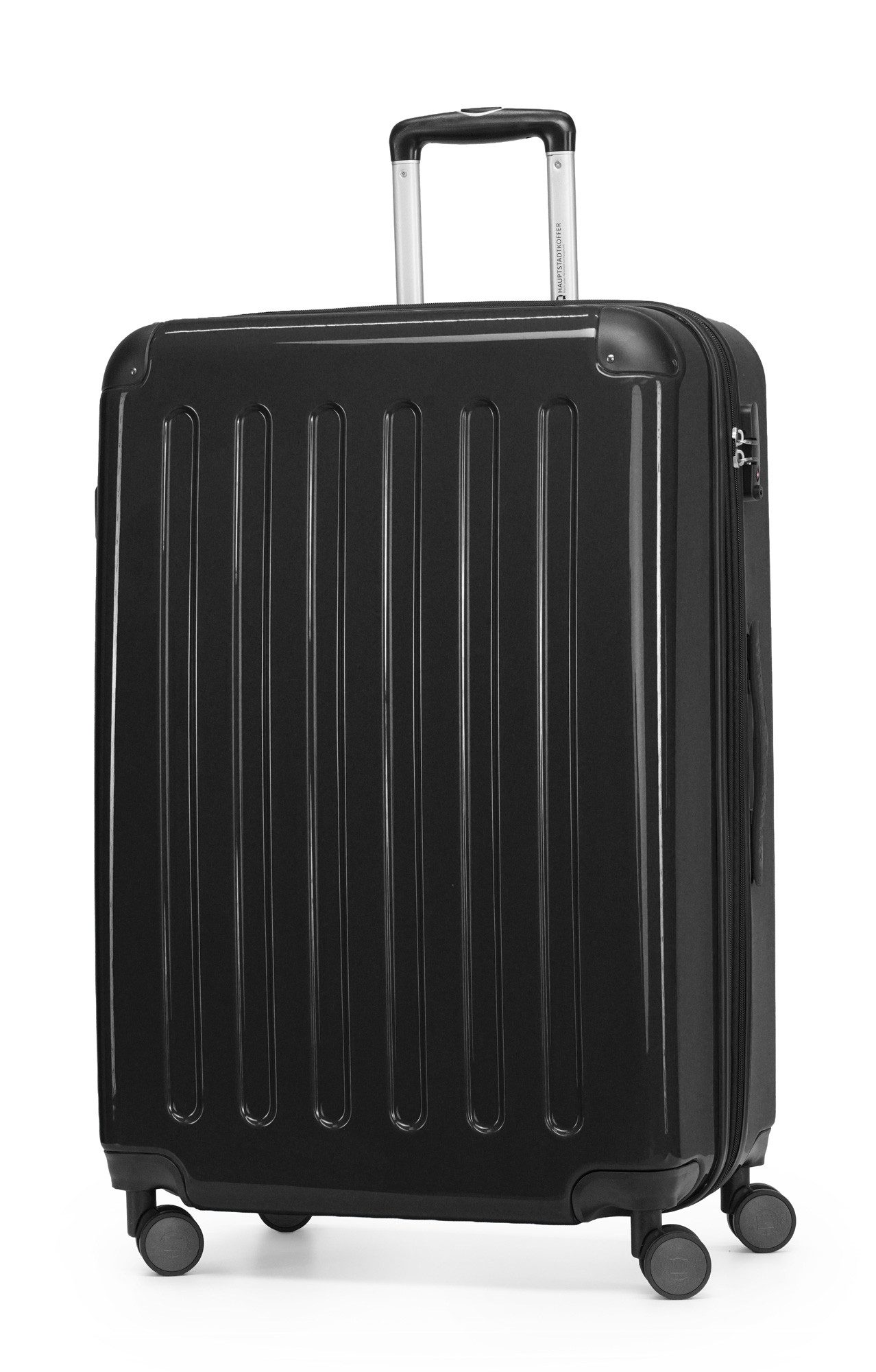 Hauptstadtkoffer Trolley, 4 Rollen, Großer Koffer Reisekoffer TSA 74L