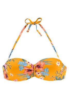 Bench. Bügel-Bandeau-Bikini-Top Maui, in floralem Design