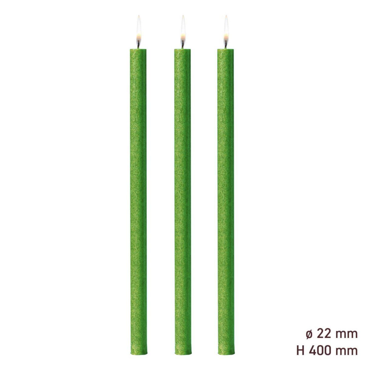 Amabiente Tafelkerze Stabkerze RONDO 40cm 3er-Set - Farbwahl. € 16,95