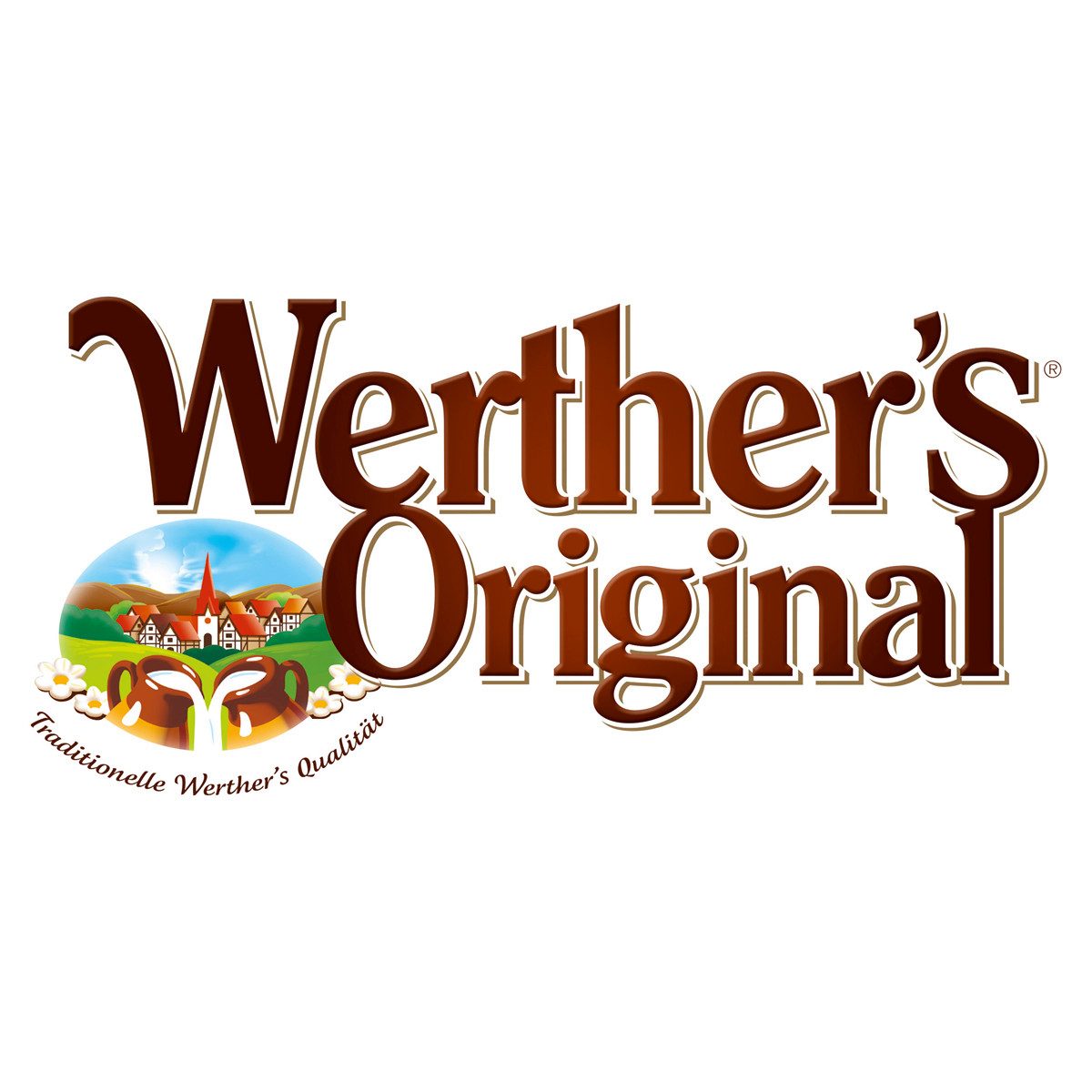Werther's Süßigkeit, Storck Werthers Original Sahnebonbons zuckerfrei cremig zart 70g