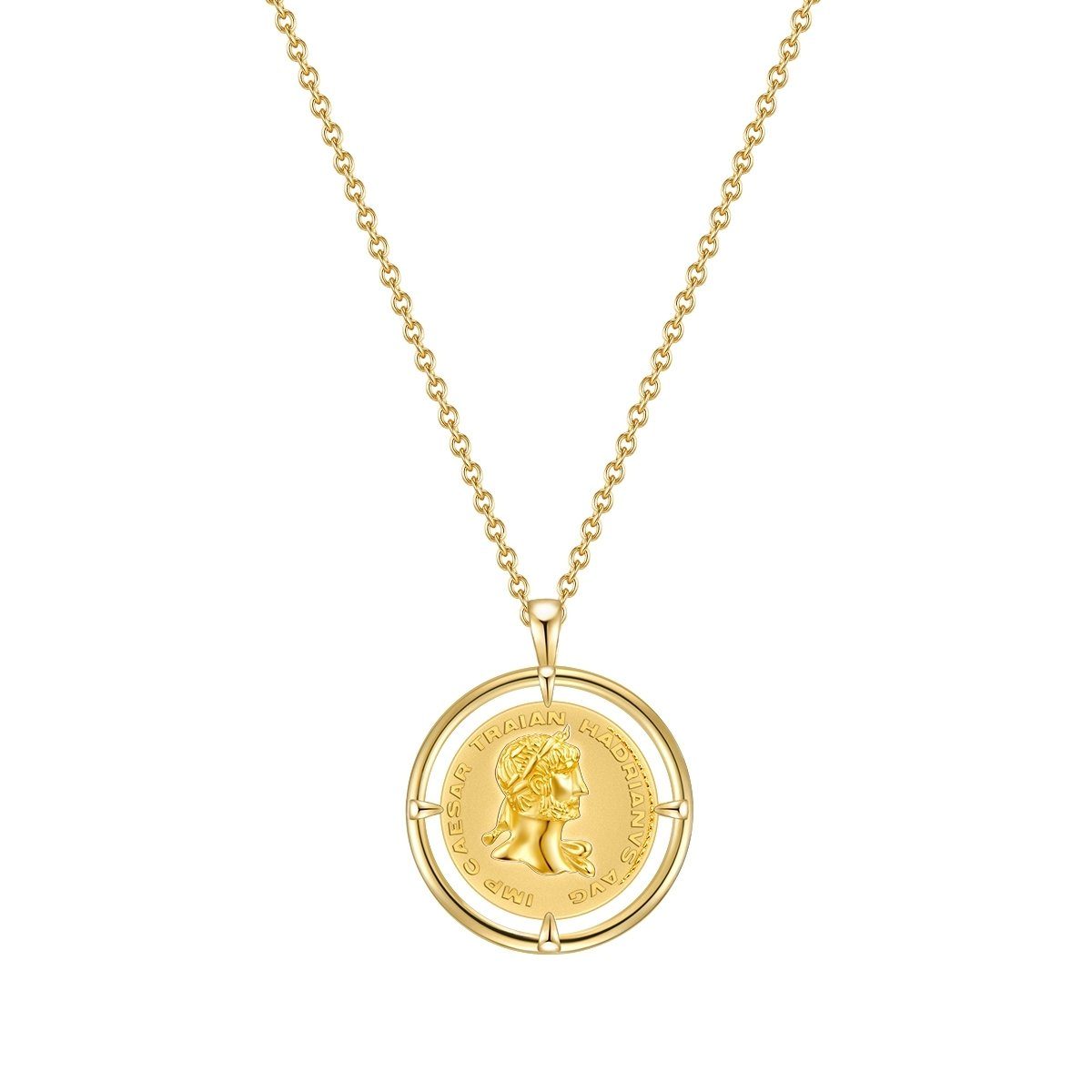 Glanzstücke München Silberkette gelbgold, aus Sterling Silber