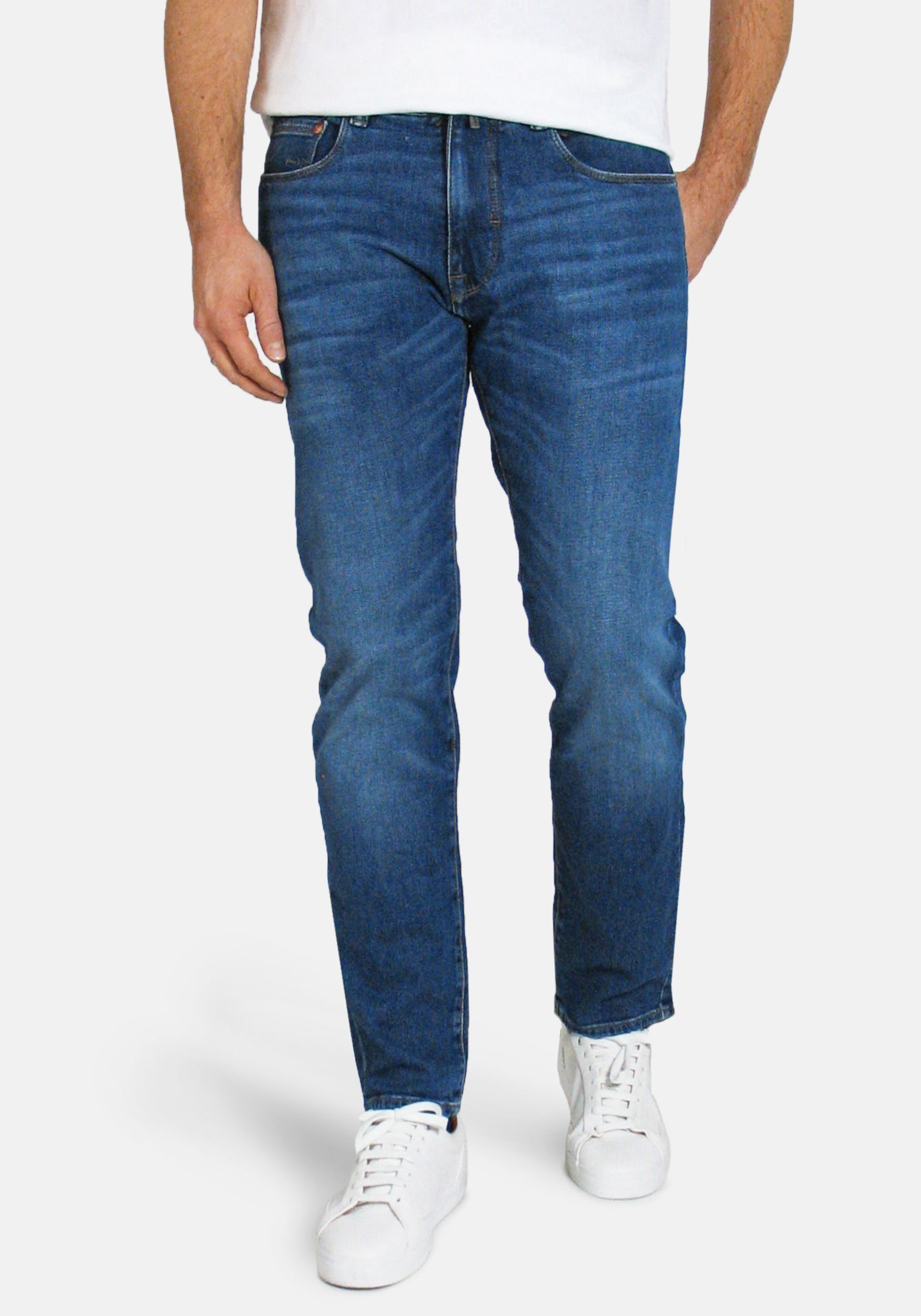 Pierre Cardin 5-Pocket-Jeans Lyon Tapered Denim günstig online kaufen