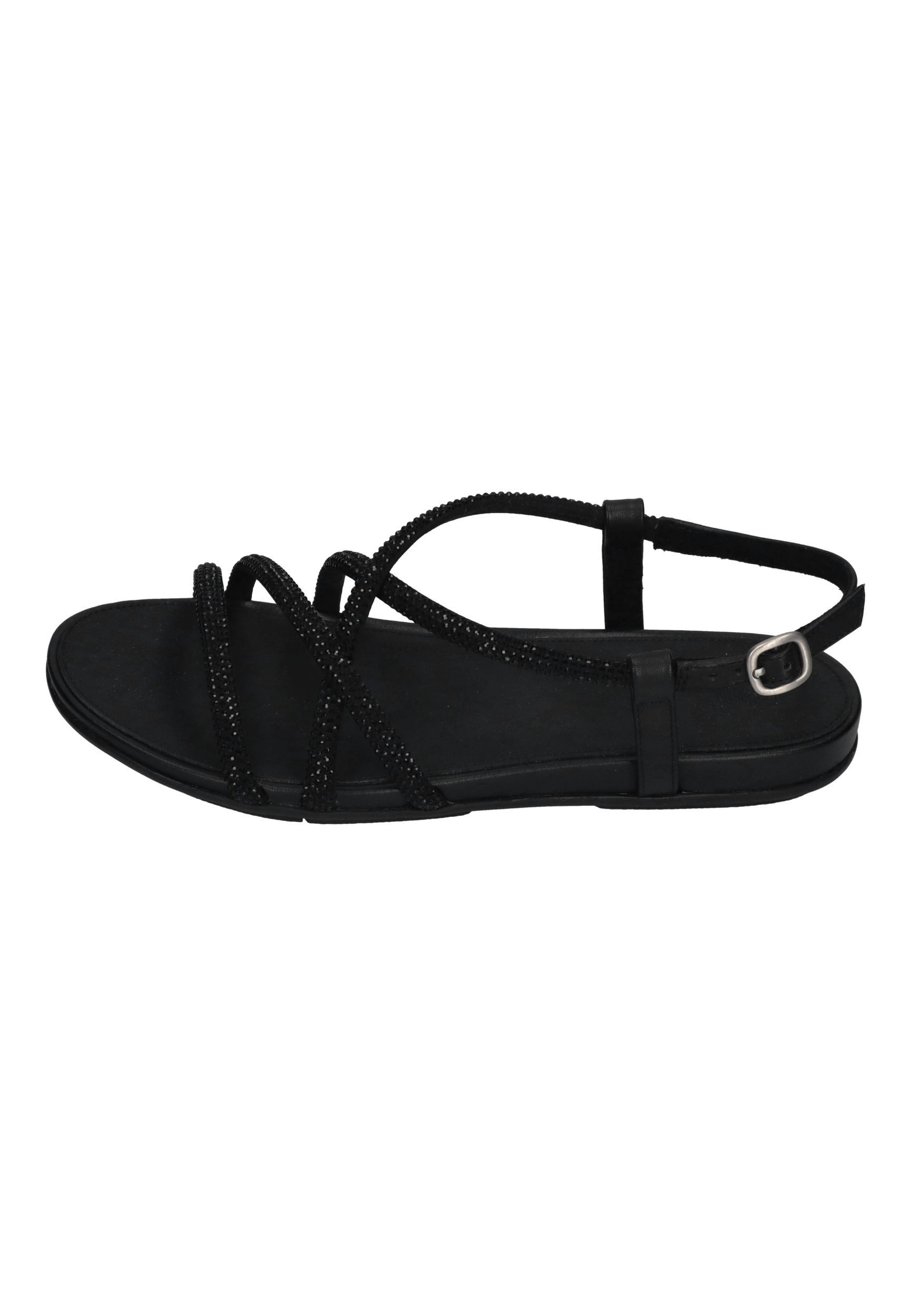Fitflop GRACIE CRYSTAL STRAPPY BACK-STRAP SANDALS Sandalette All Black
