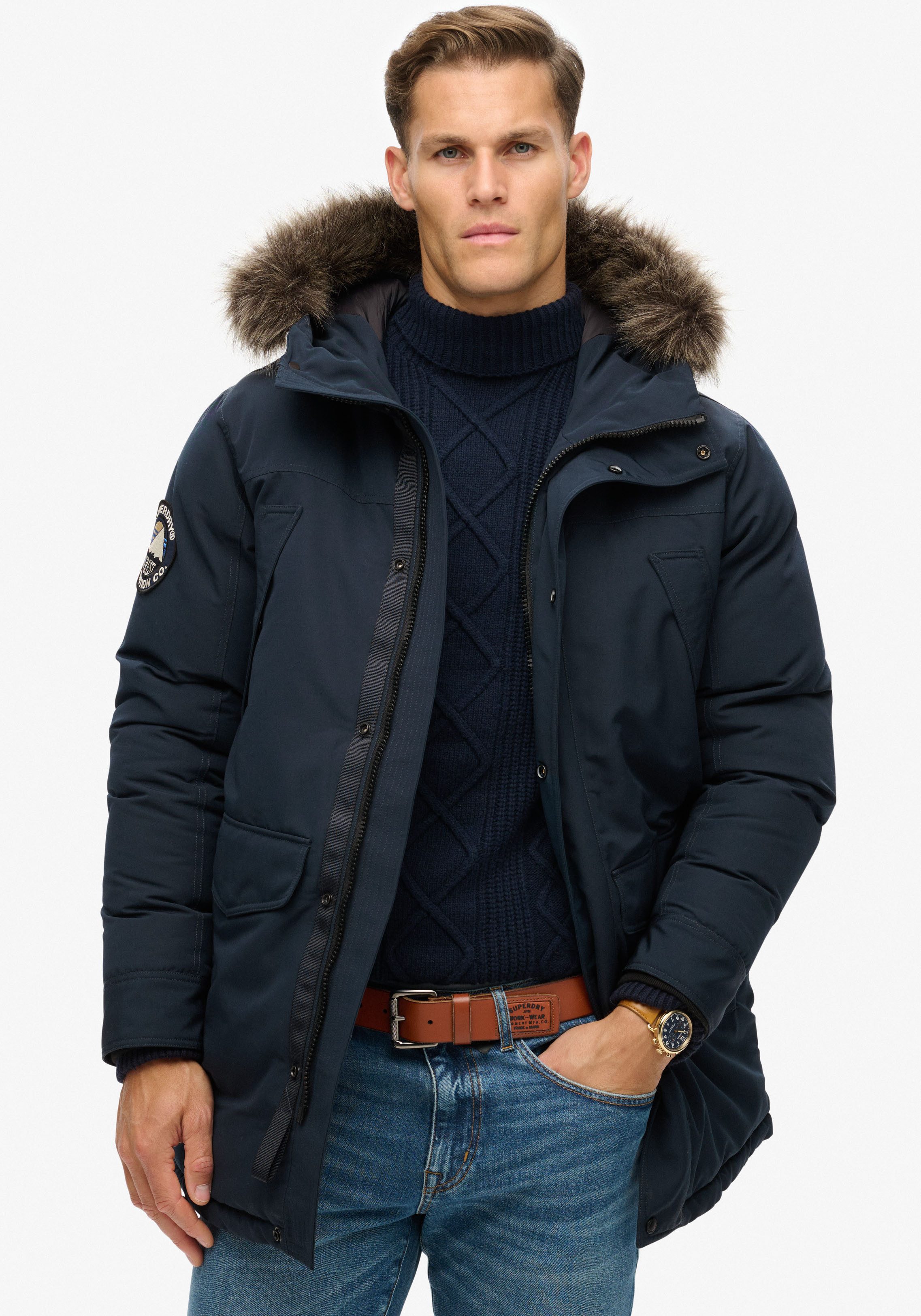 Superdry Parka EVEREST FAUX FUR PARKA JACKET günstig online kaufen