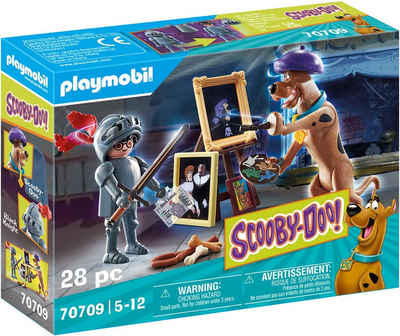 Playmobil® Konstruktions-Spielset »SCOOBY-DOO! Abenteuer mit Black Knight (70709), SCOOBY-DOO!«, (28 St), Made in Europe