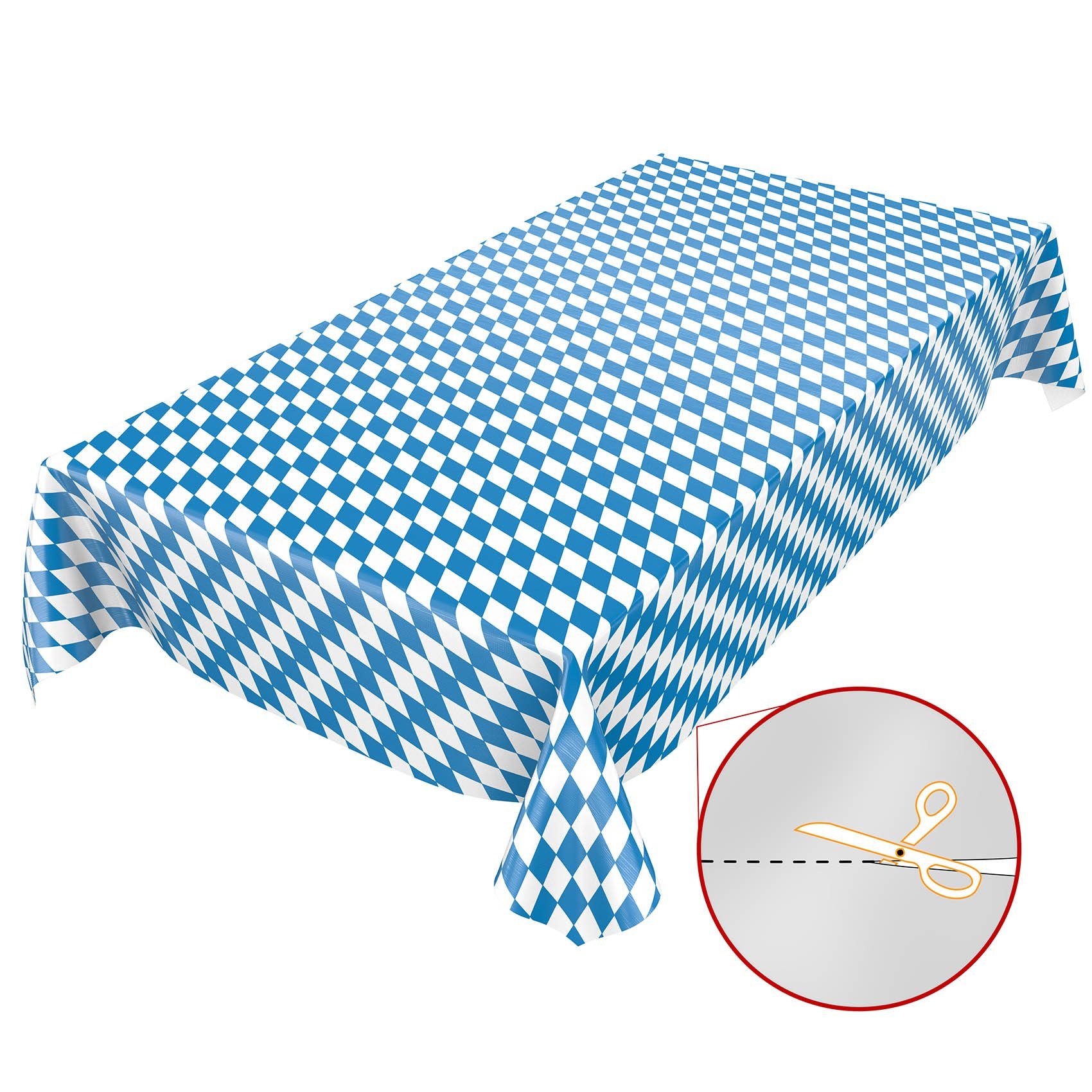 ANRO Tischdecke Wachstuchtischdecke Gartentischdecke Wachstischdecke (Einze günstig online kaufen