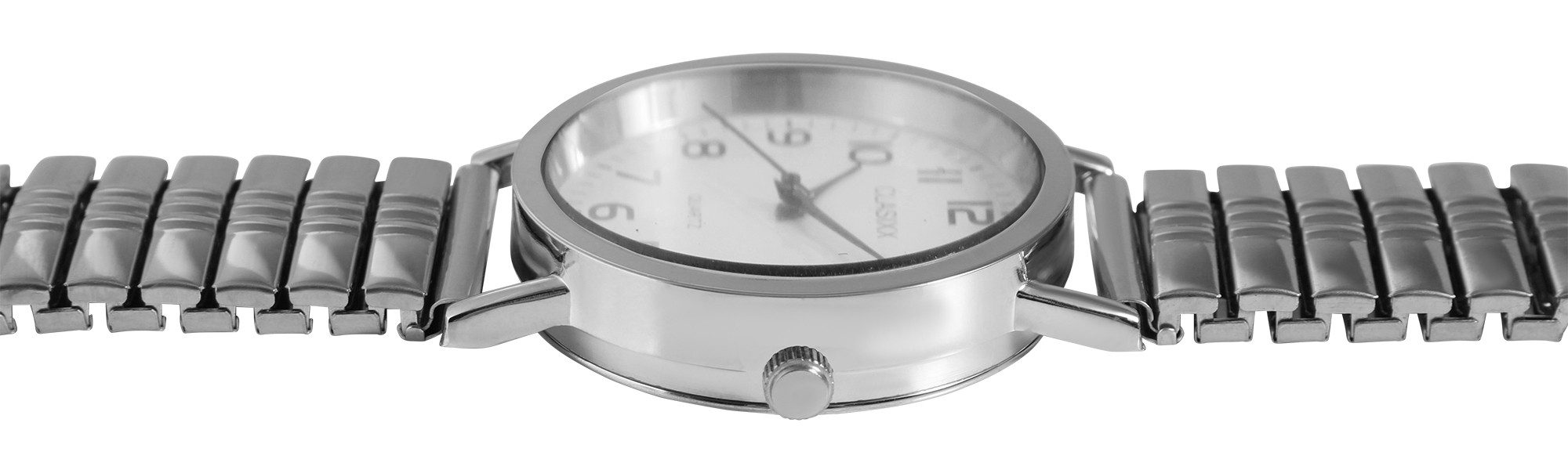 Clasixx Quarzuhr CX0004 Edelstahlzugarmband, Basic, klassisch, günstig online kaufen