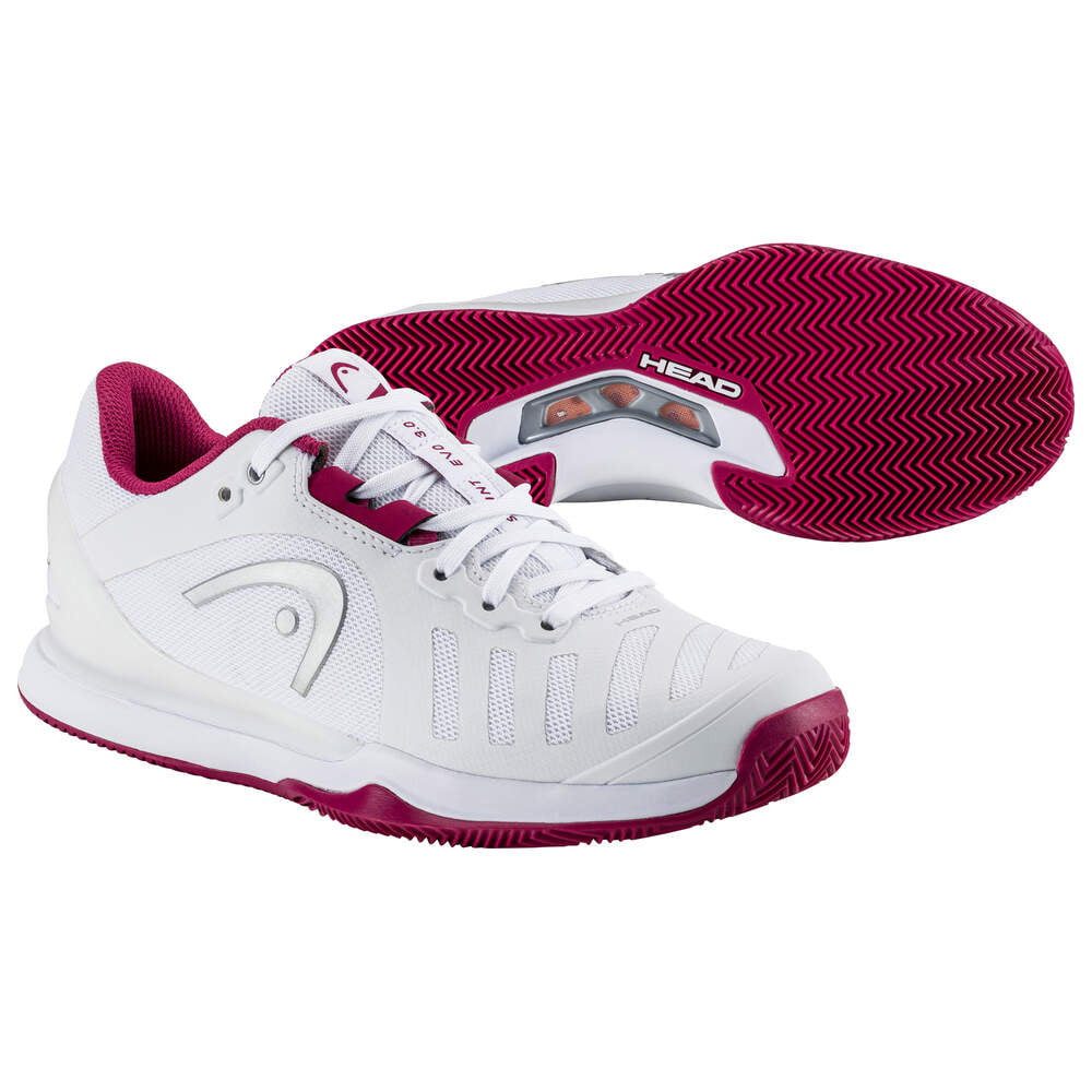 Head Sprint Evo 3.0 Clay/Sandplatz weiss/burgund Damen Tennisschuh günstig online kaufen