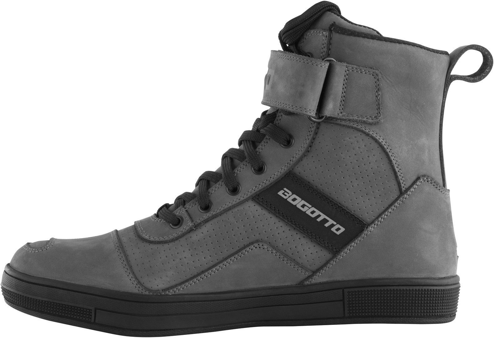 Bogotto Denton perforierte wasserdichte Motorrad Schuhe Motorradstiefel was günstig online kaufen