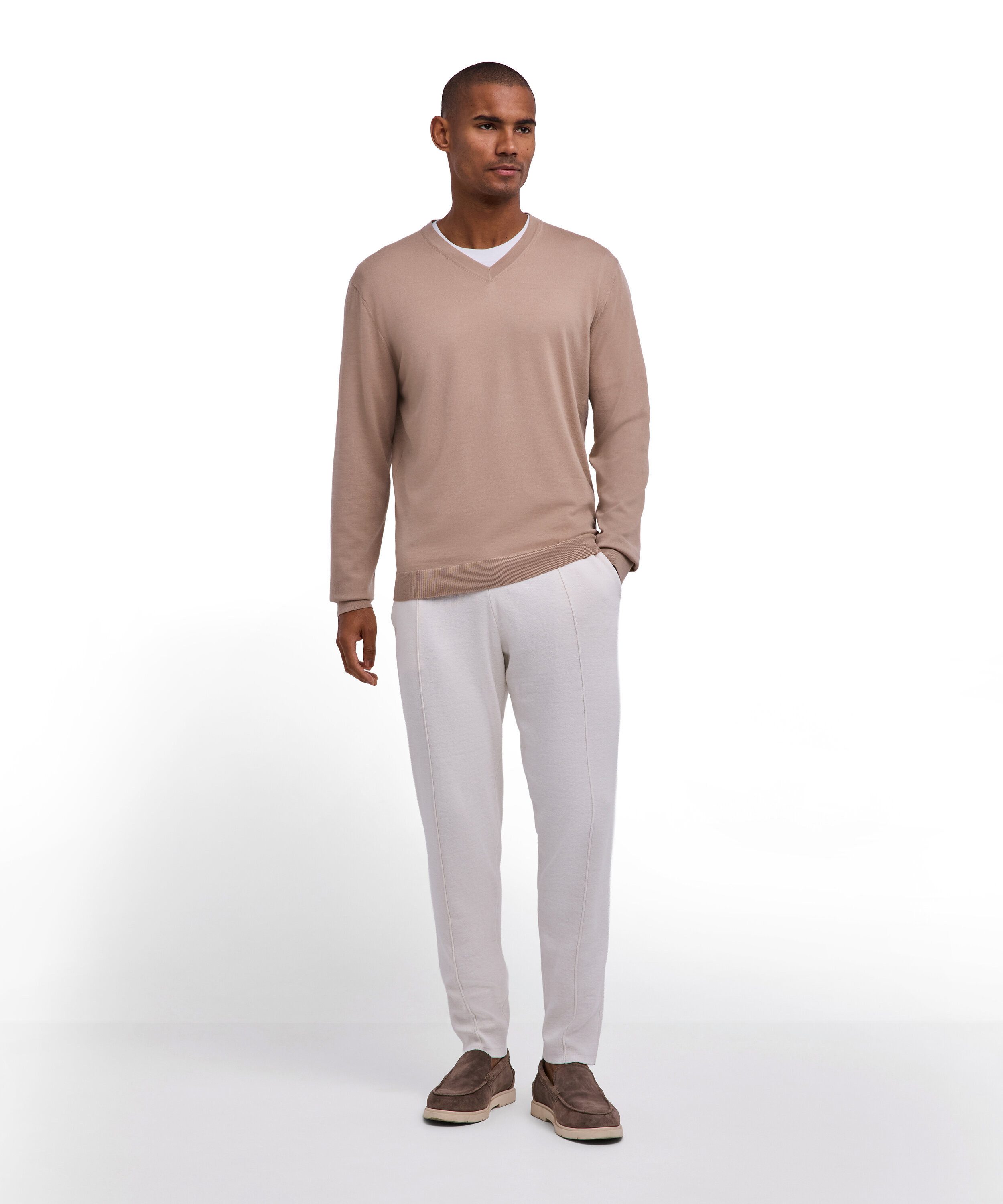 FALKE Strickpullover Pullover aus ultrafeiner Merinowolle (1-tlg) aus ultrafeiner Merinowolle