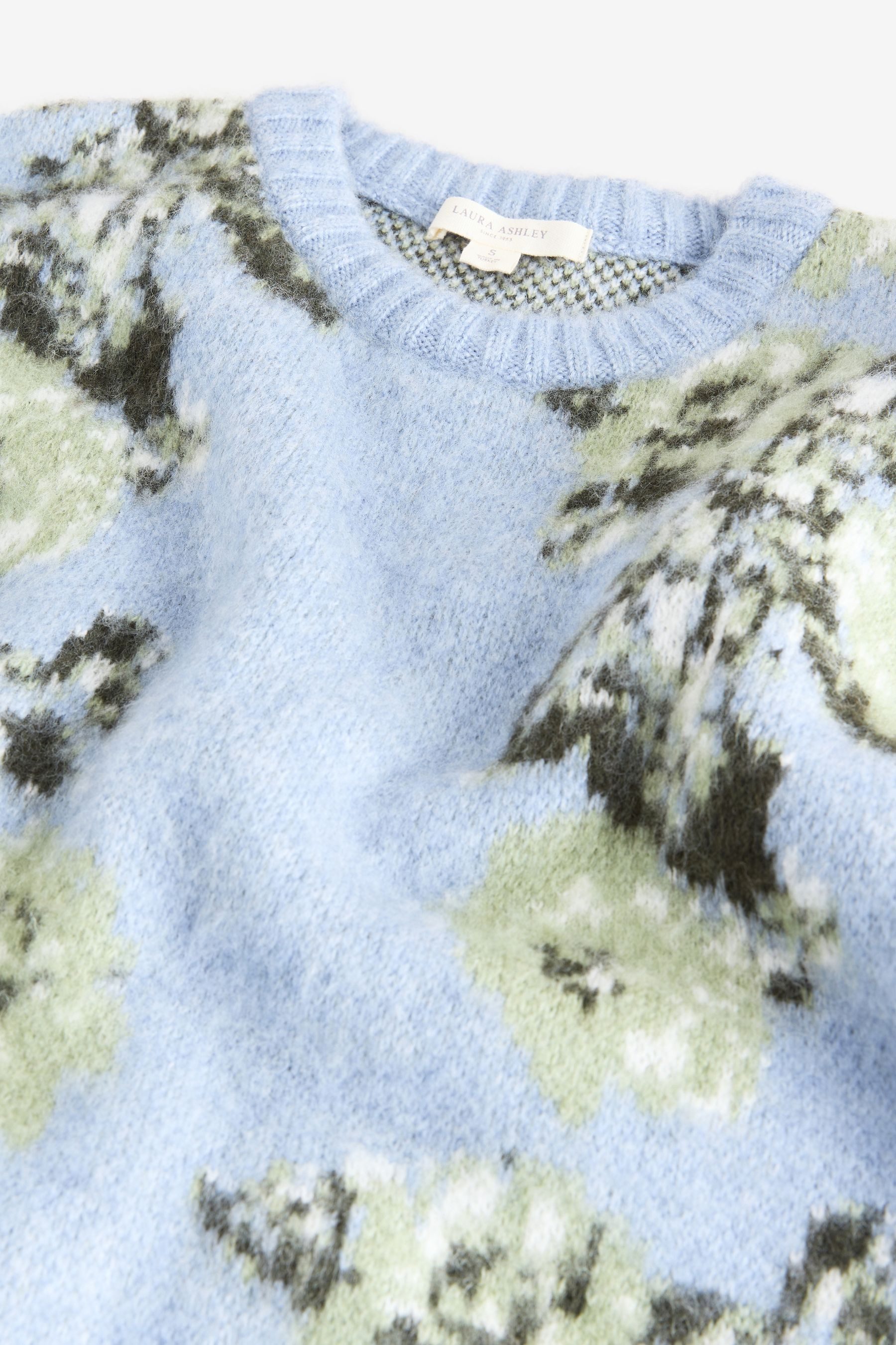 LAURA ASHLEY Rundhalspullover Laura Ashley Oversized Fit Rundhals-Strickpul günstig online kaufen