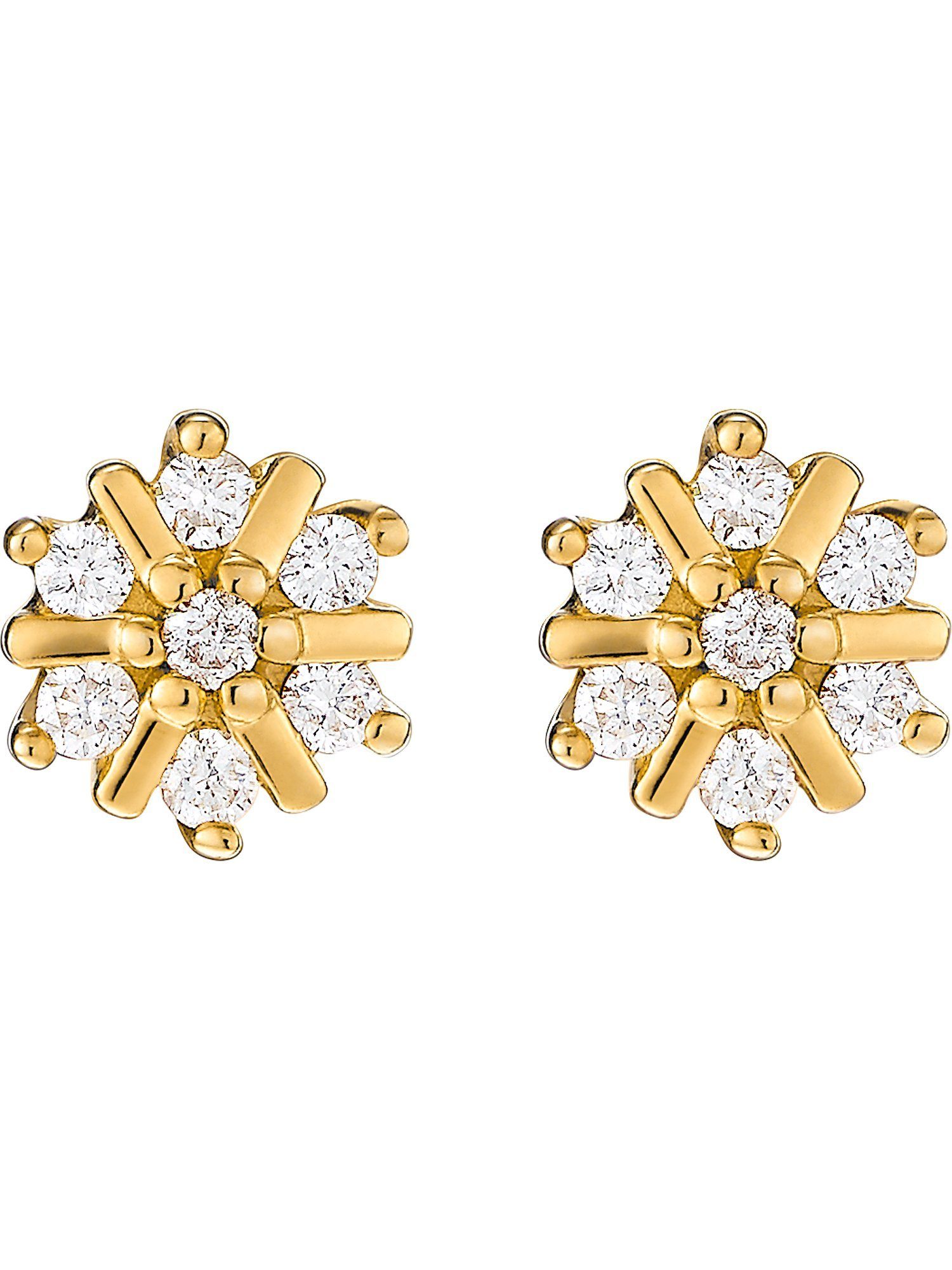 CHRIST Paar Ohrstecker CHRIST Damen-Ohrstecker 14 günstig online kaufen