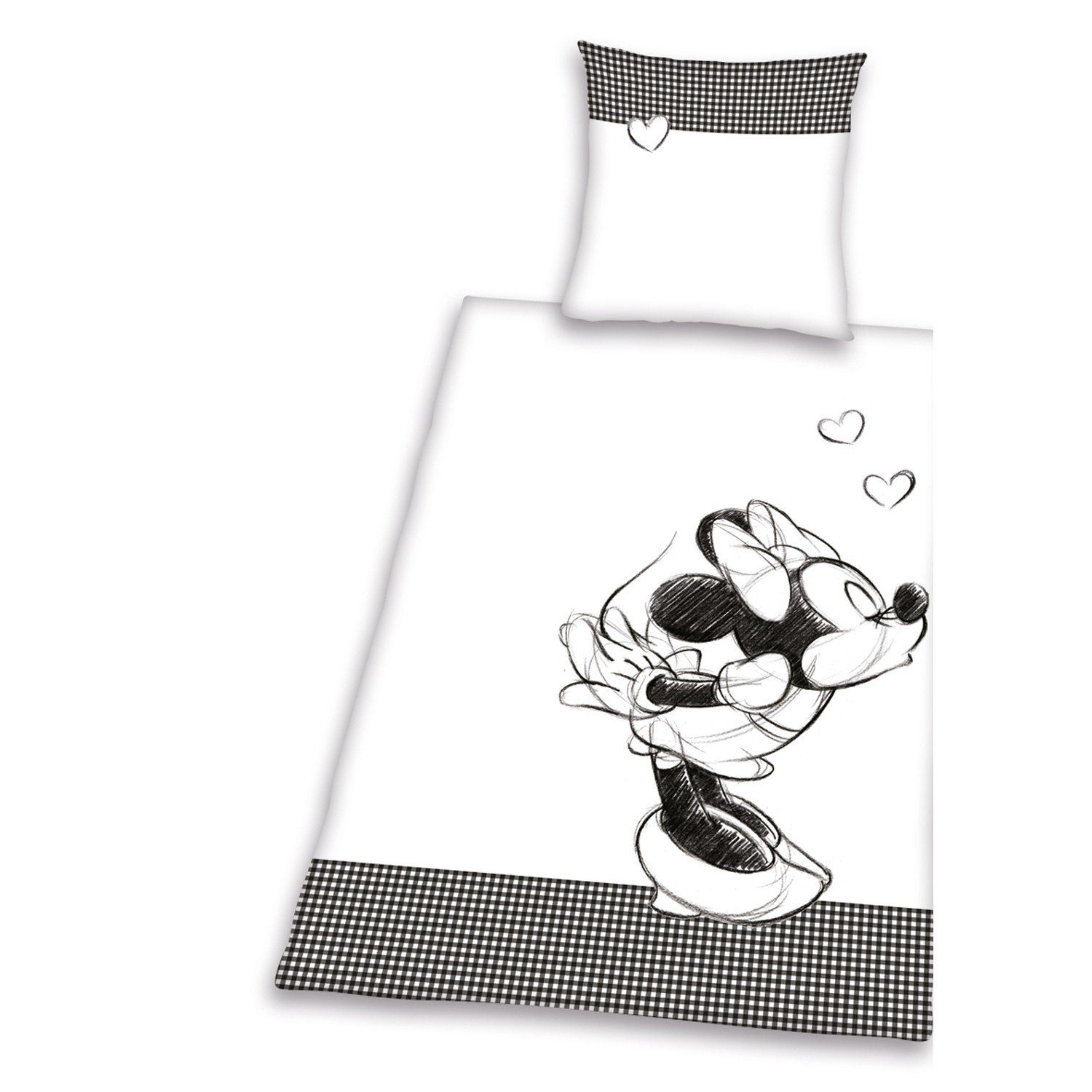Disney Bettwäsche Minnie Maus Linon, Linon