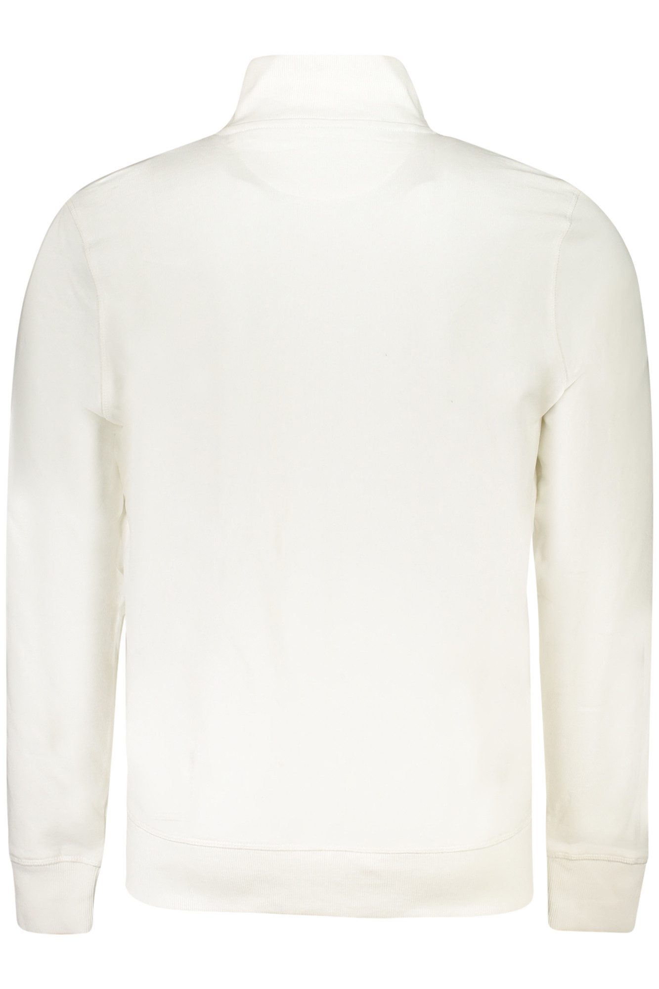 North Sails Sweatshirt Herren Sweatshirt Weiß mit Reißverschluss –