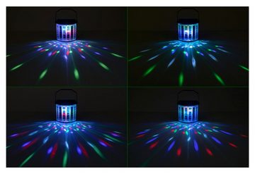 Showlite Discolicht DL-8 USB-Razor Derby Partylight - Stromversorgung über USB-Netzteil, Showlite USB Partylight