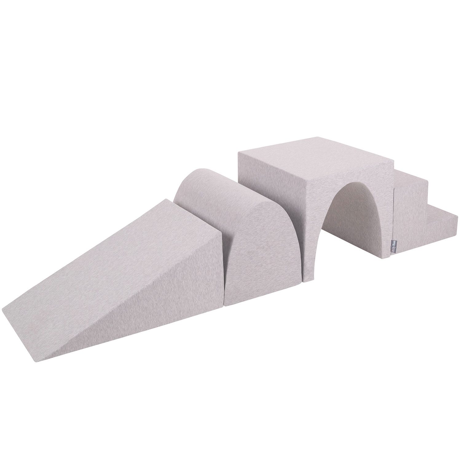 KiddyMoon PPZ-244 Spielbausteine, (Weiche Module in verschiedenen Formen), Made in Europe