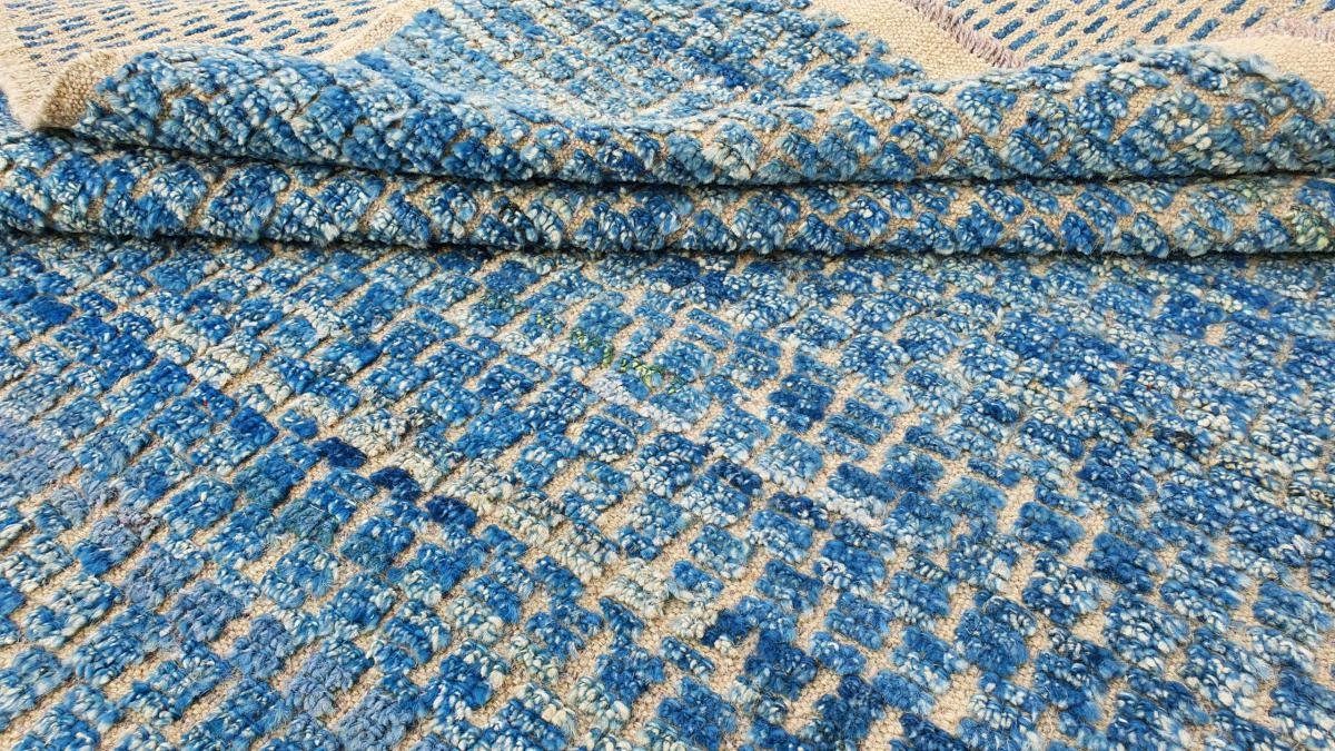 Orientteppich Berber Maroccan 264x369 Handgeknüpfter 25 rechteckig, Trading, Orientteppich, mm Nain Moderner Höhe