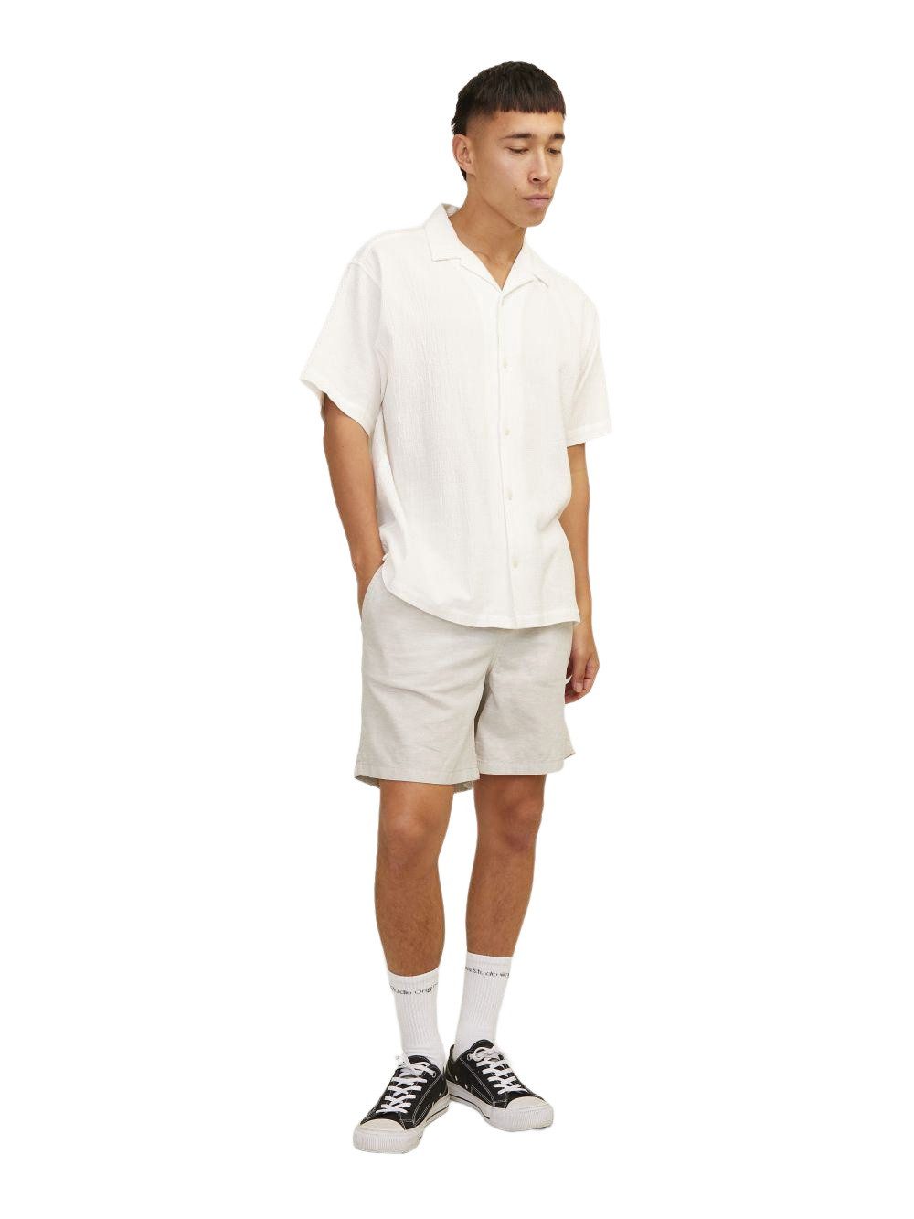 Jack & Jones Herren Short JPSTJAIDEN SUMMER LINEN BLEND SHORT- Relaxed Fit günstig online kaufen