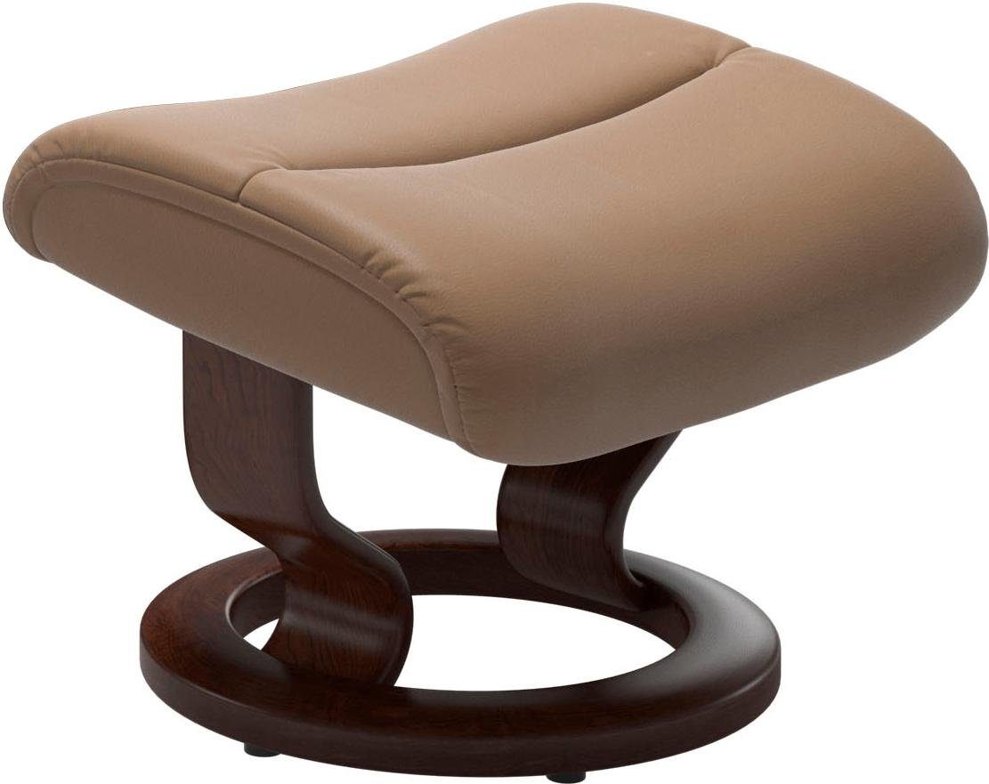 Größe Hocker), mit Relaxsessel Relaxsessel mit S,Gestell Base, (Set, Braun Stressless® View Classic