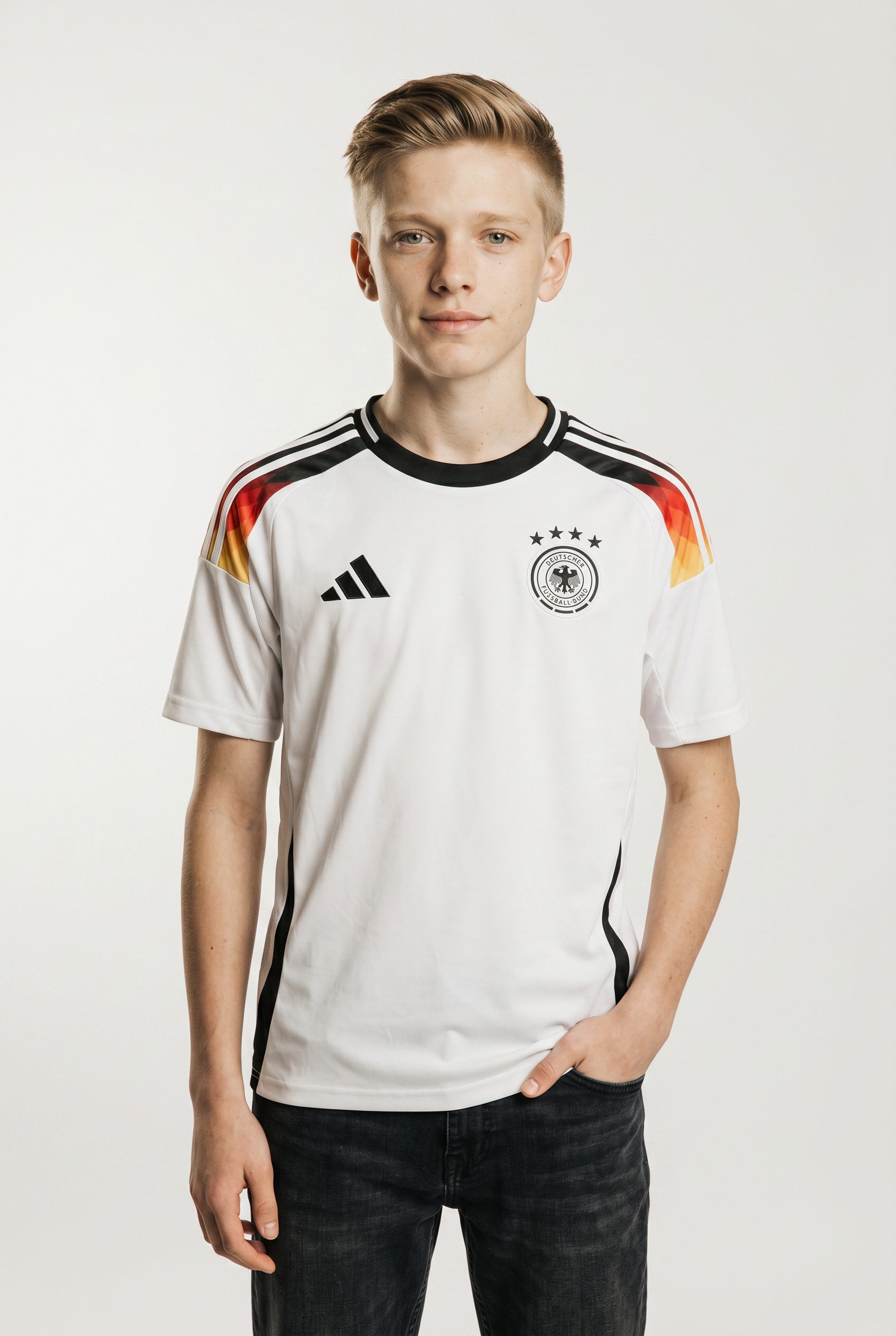 adidas Performance Fußballtrikot DFB H JSY FAN Y Deutschland WM 2026 Fan Trikot