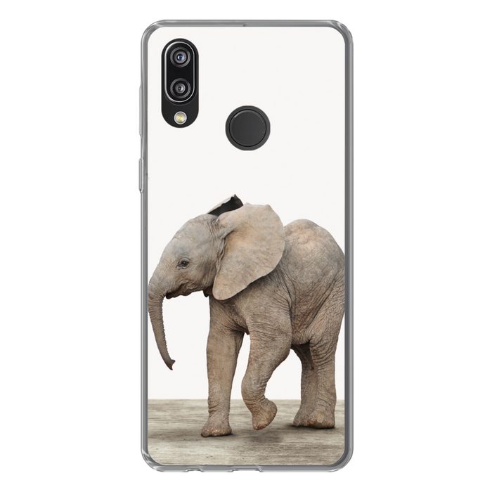 MuchoWow Handyhülle Baby-Elefant - Tiere - Kinder - Mädchen - Jungen Handyhülle Huawei P20 Lite (2019) Handy Case Silikon Bumper Case