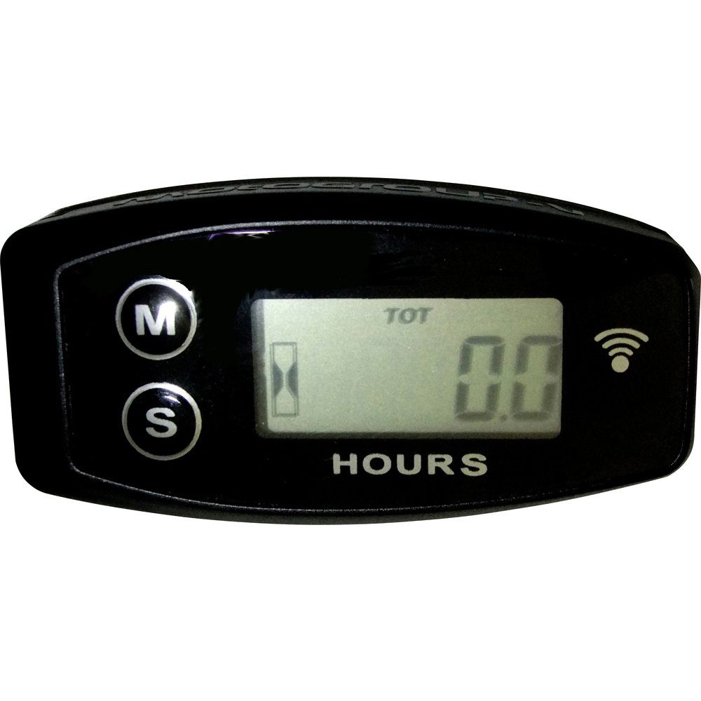 Motogroup Anzeigegerät Motogroup MT-V Betriebsstundenzähler LCD-Display 13mm x 28mm, MT-V