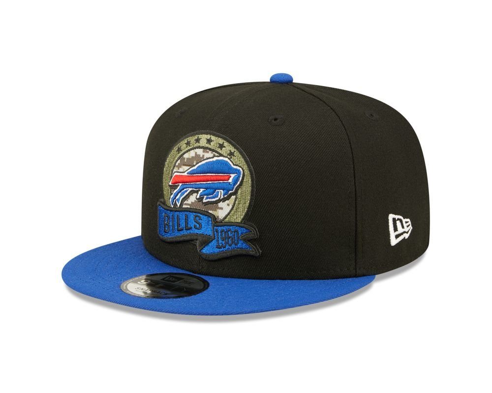 Service Snapback BUFFALO BILLS NFL Cap to 2022 Game Era Snapback 9FIFTY Era New New Salute Cap