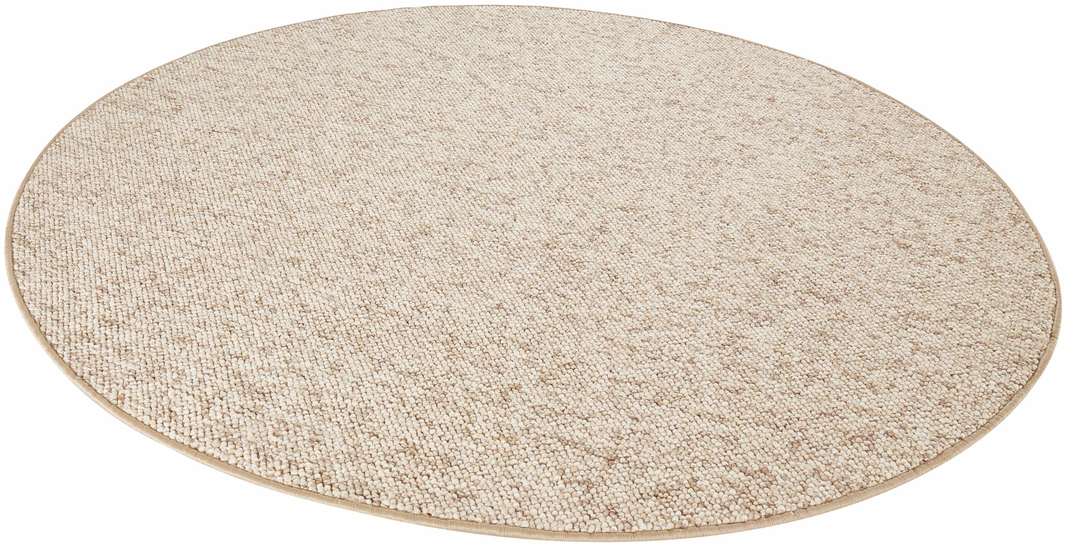 HANSE Home Teppich Wolly 2, rund, Höhe: 12 mm, Flachgewebe, Skandi, Woll-Optik, Esszimmer, Wohnzimmer, Flur. Reduzierter Preis € 54,85. Unverbindliche Preisempfehlung € 119,90