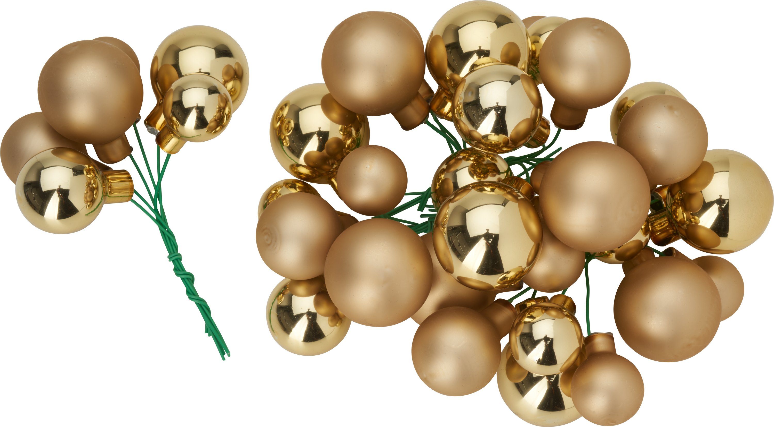 Othmar Decorations Weihnachtsbaumkugel, aus Glas am Draht, 36 Stück günstig online kaufen