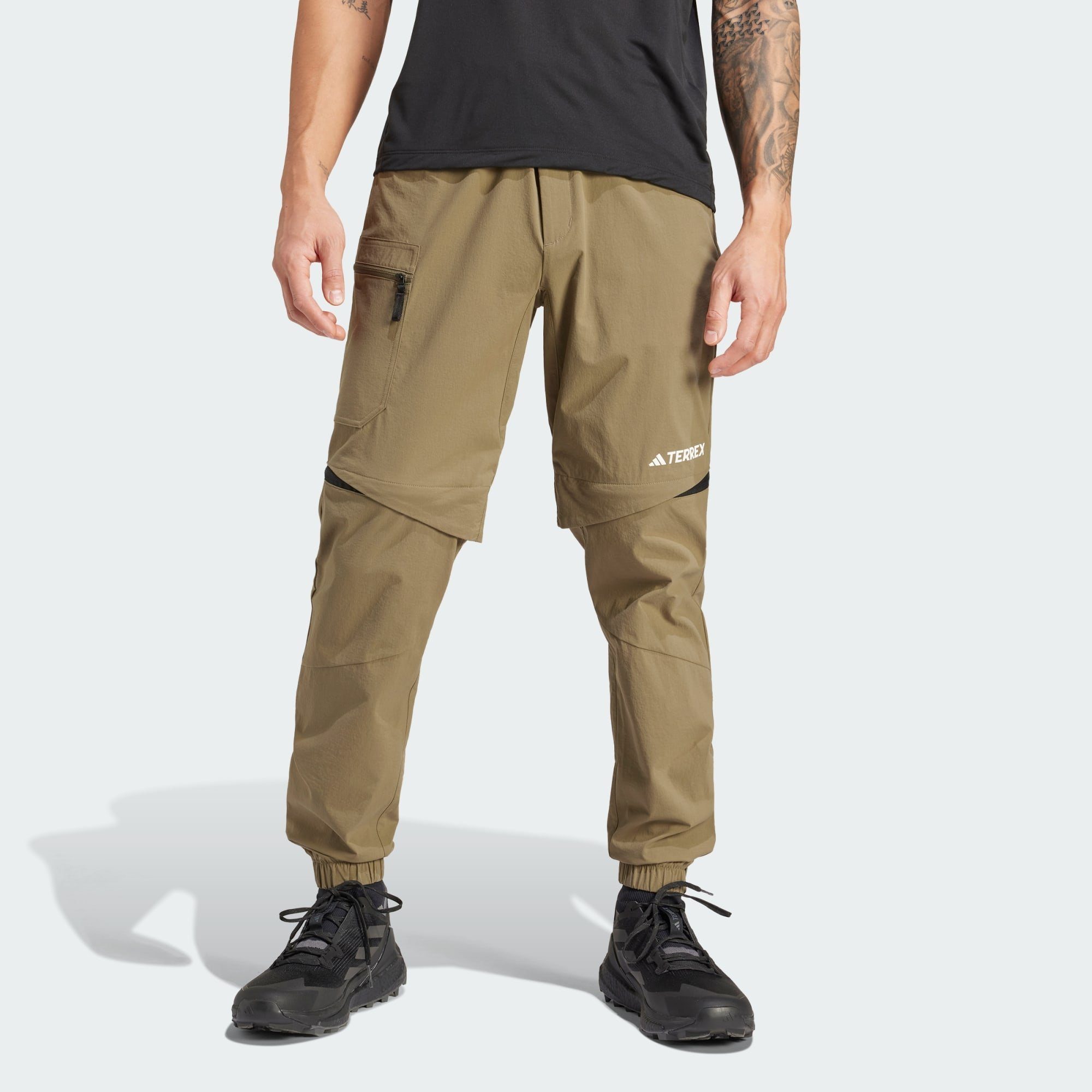 adidas TERREX Outdoorhose TERREX UTILITAS HIKING ZIP-OFF HOSE (1-tlg) günstig online kaufen