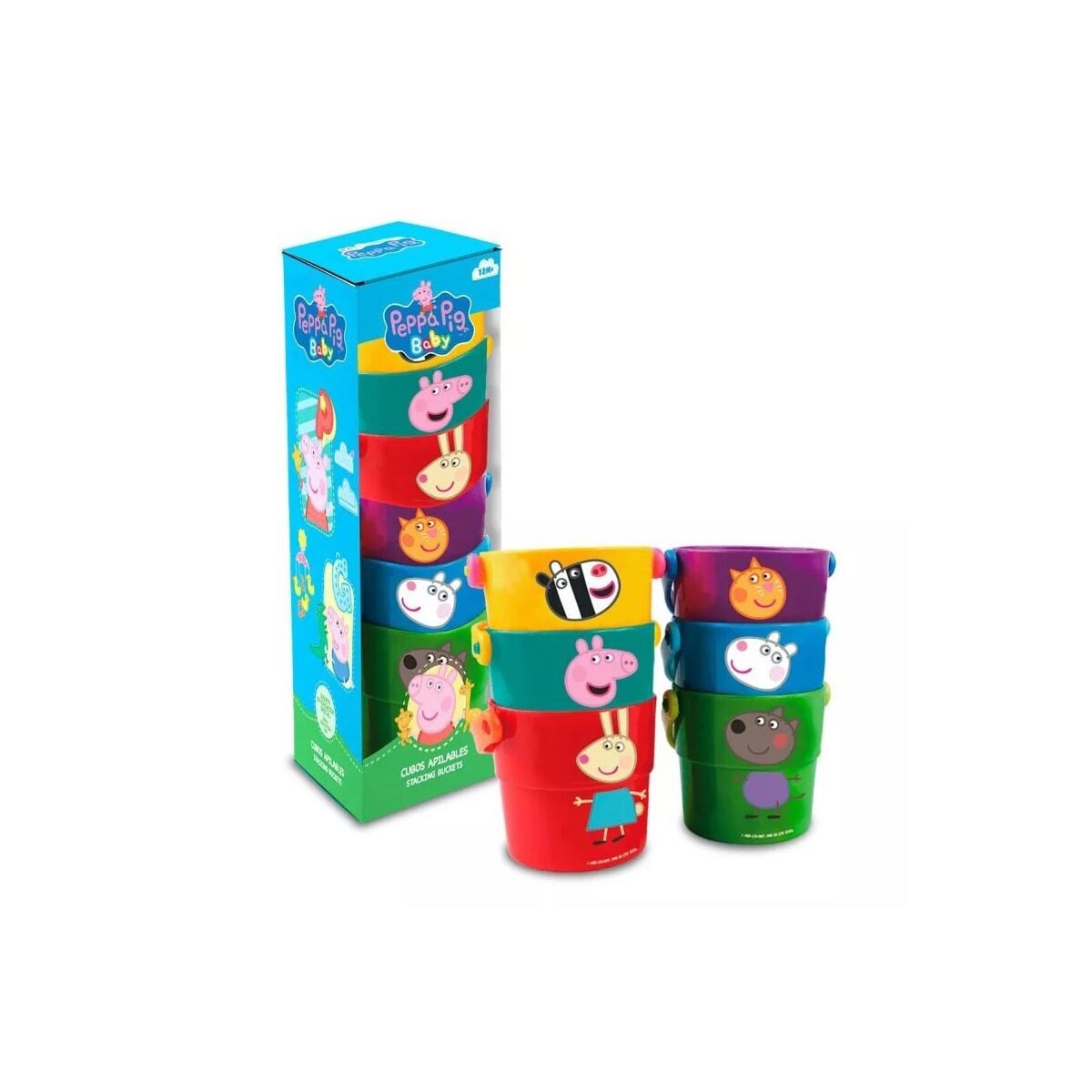 Peppa Pig Lernspielzeug Peppa Wutz 6-teiliges Badespielzeug-Set