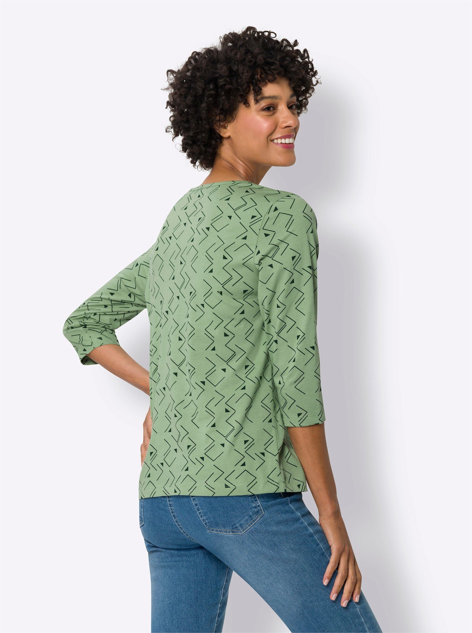 Sieh an! T-Shirt 3/4-Arm-Shirt günstig online kaufen