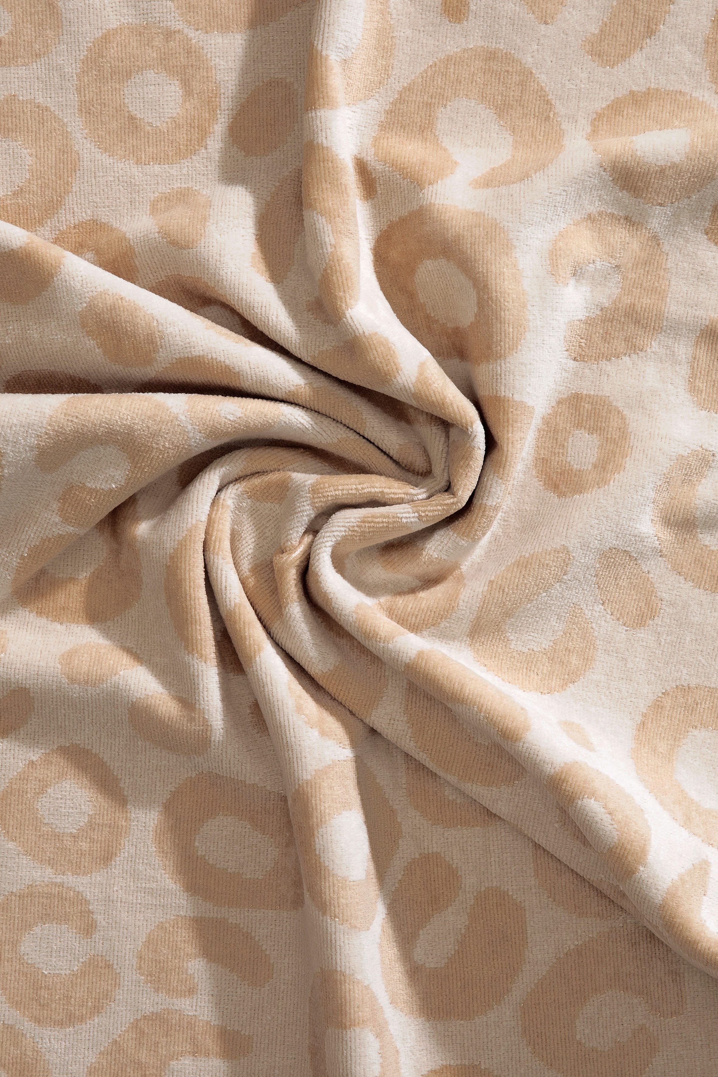 OTTO home Handtuch Set Anna Leopardenmuster, 4-tlg Handtuch-Set, 50x100cm, 100% Baumwolle, Frottiervelours (Set, 4-St), Handtücher, weich, saugstark, modern, Le – Bild 5 von 5