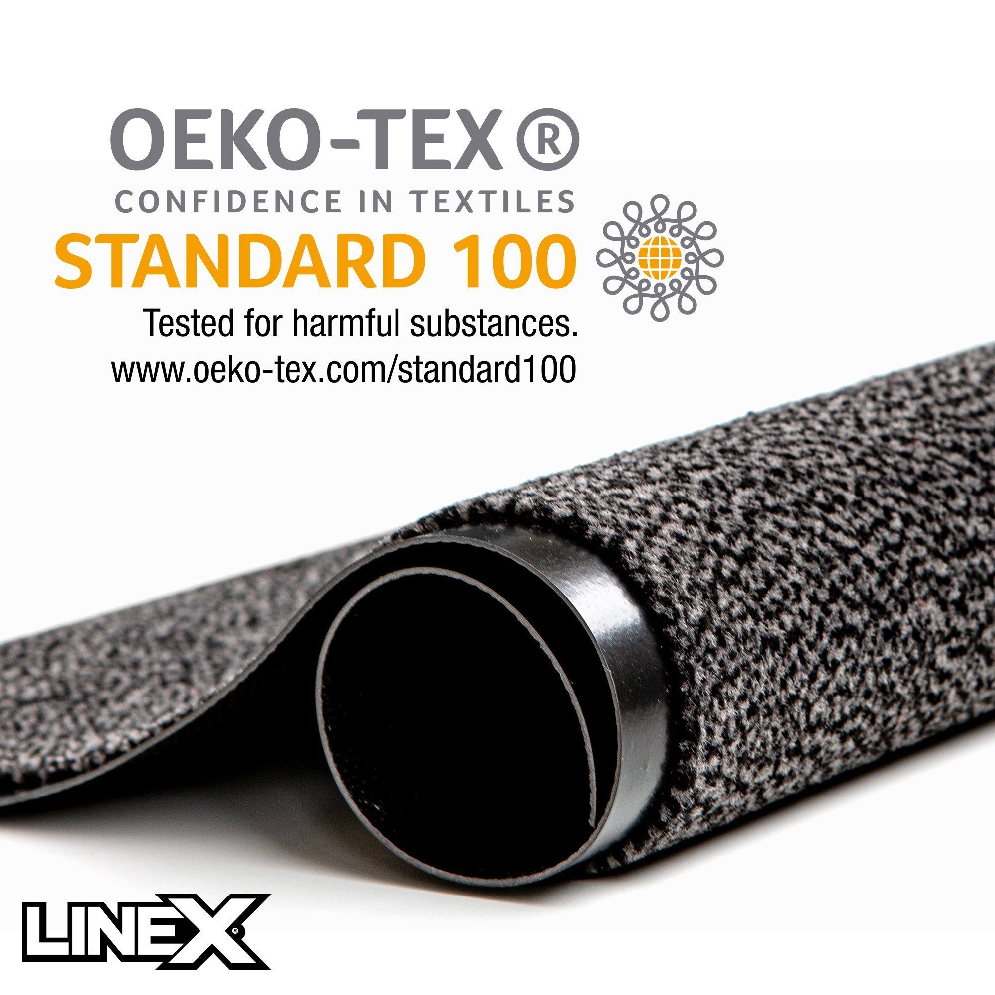 Linex Fußmatte rutschfest Schutzfangmatte, waschbar Eingangsmatte, Höhe: 7 günstig online kaufen