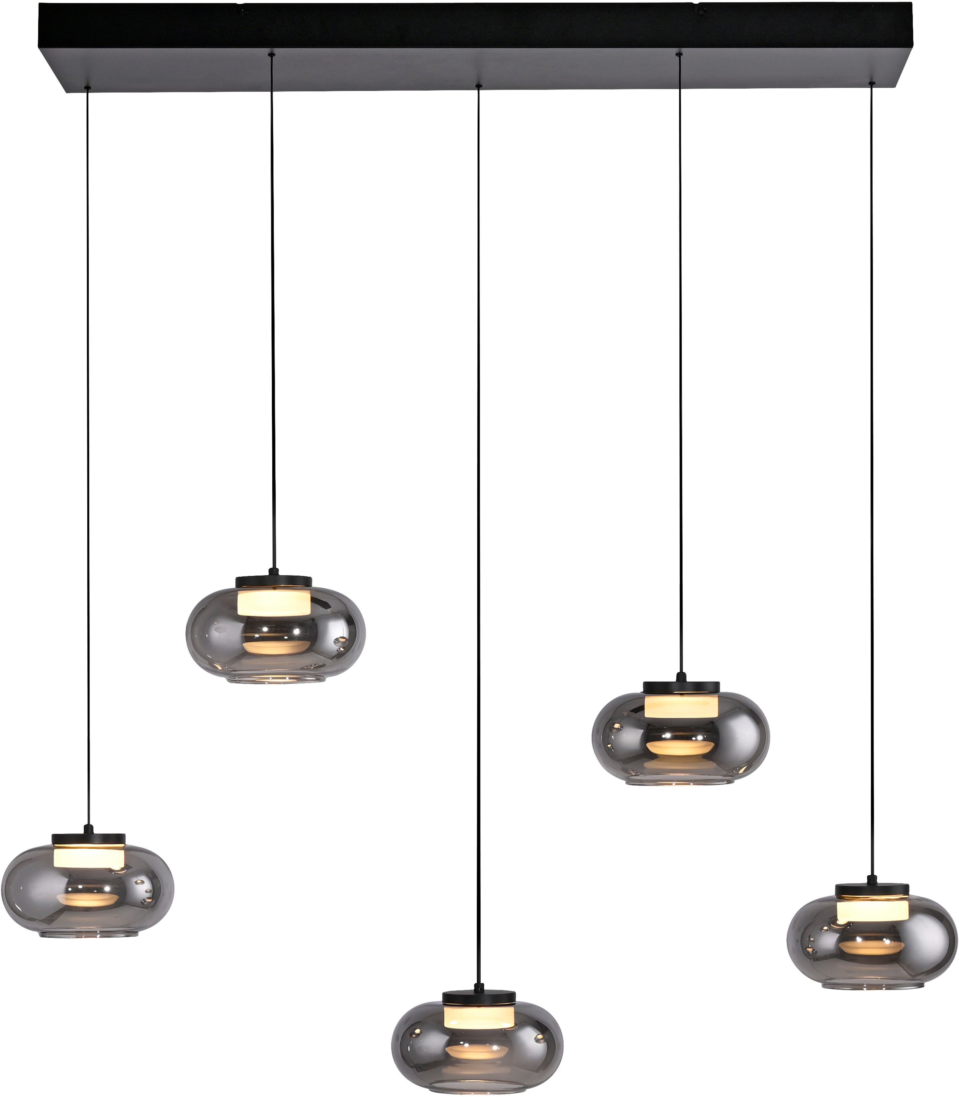 SCHÖNER WOHNEN-Kollektion LED Pendelleuchte SIA, Memoryfunktion, LED fest integriert, Warmweiß, SCHÖNER WOHNEN Kollektion, Höhenverstellbar, SimplyDim, Memoryfunktion