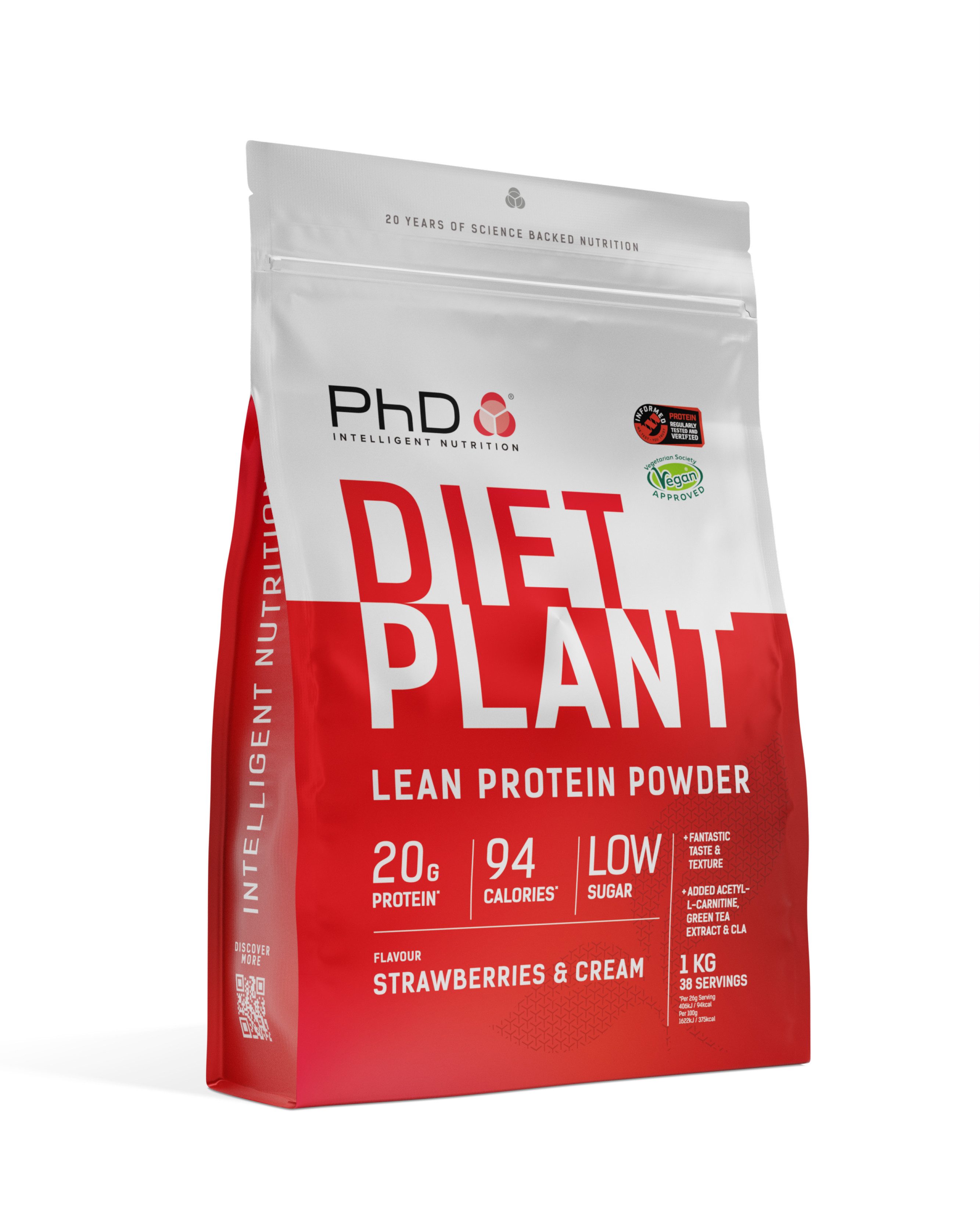 Science in Sport PhD Nutrition Diet Plant Protein Vegan Pulver