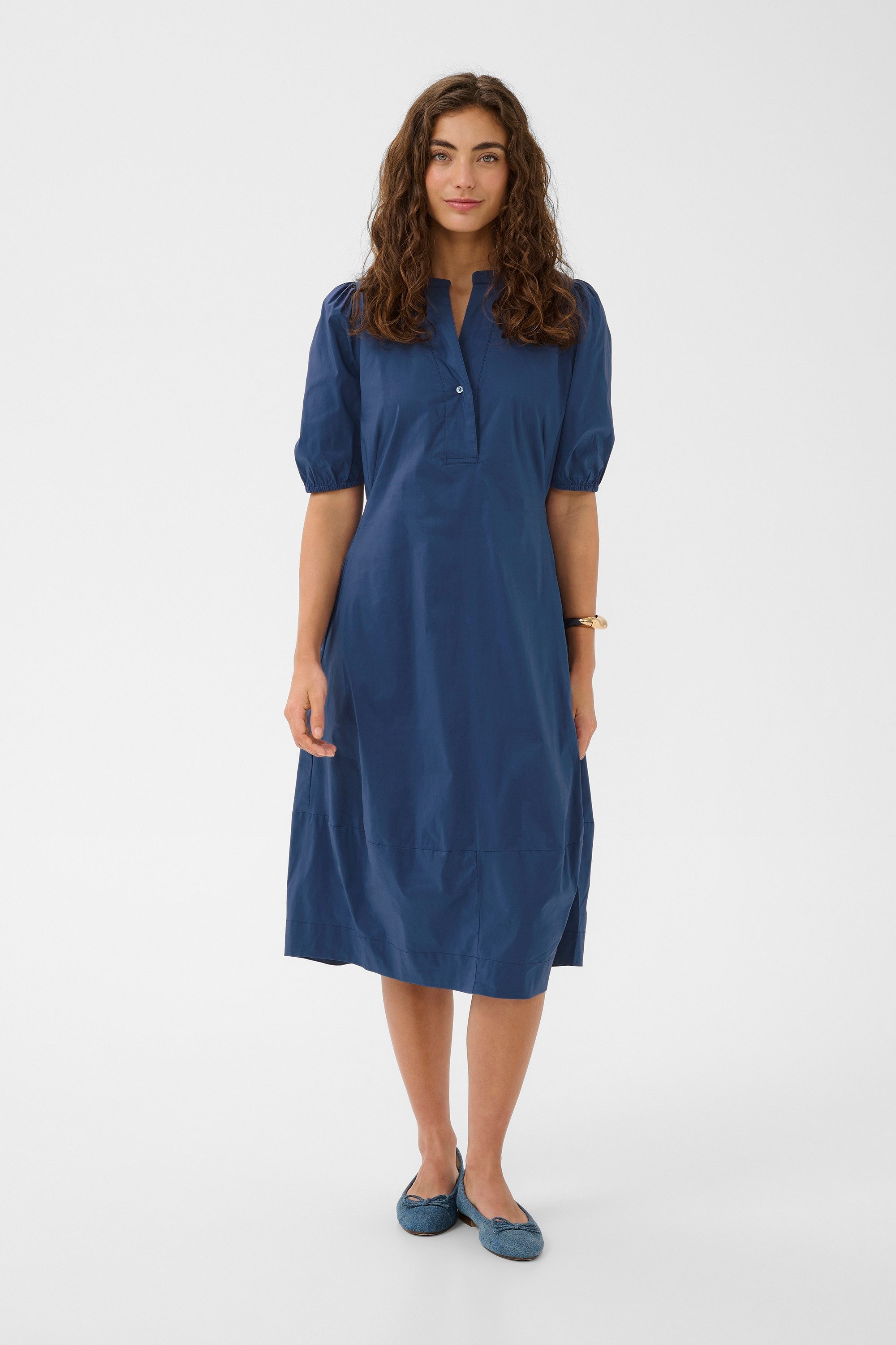 Culture Blusenkleid Freizeitkleid CUANTOINETT