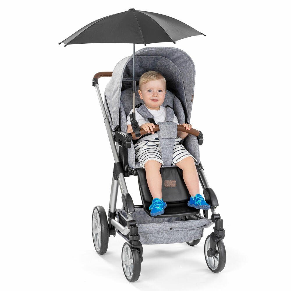 Schwarz Reer Sonnenschirm Kinderwagenschirm ShineSafe