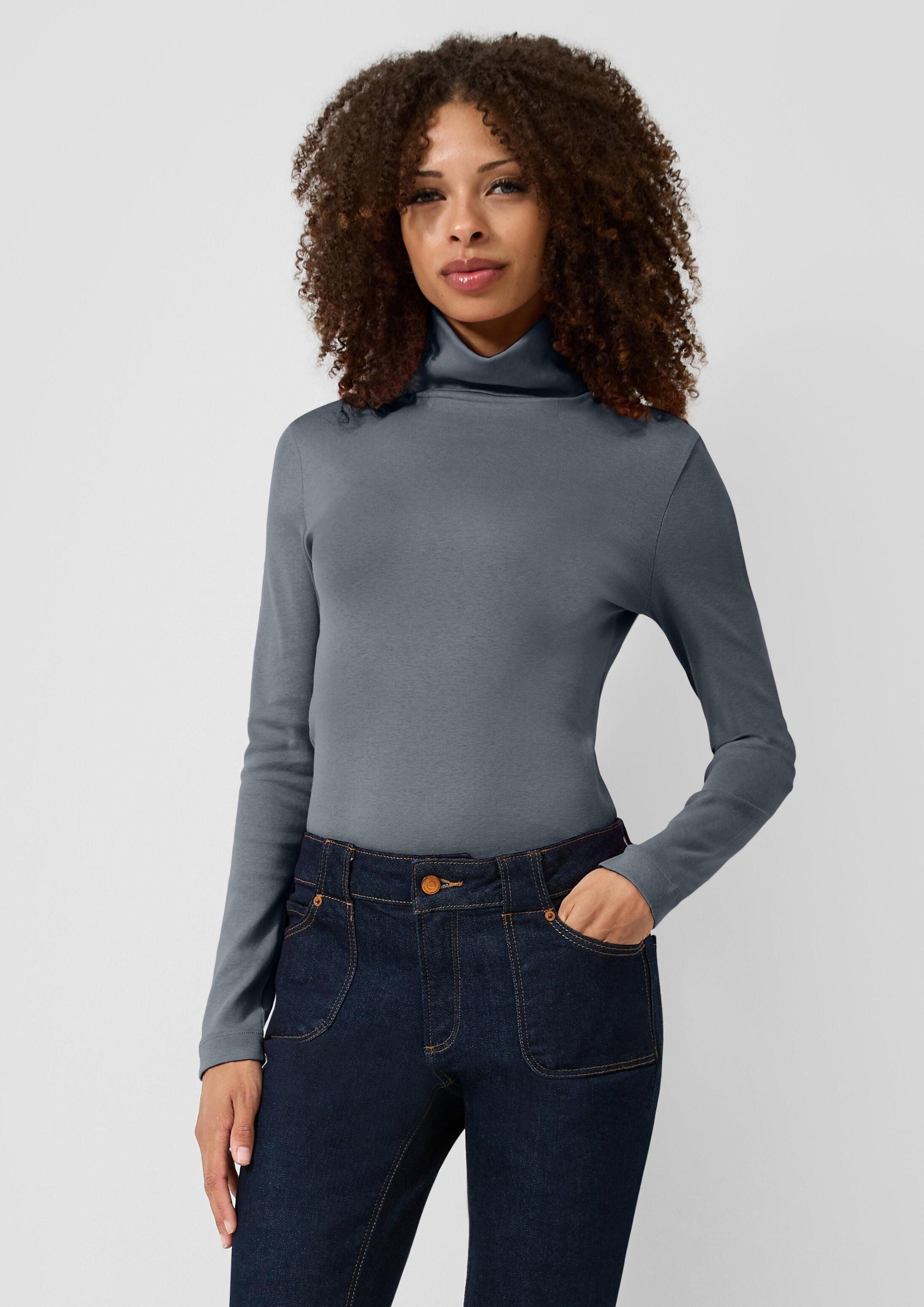 QS Langarmshirt T-Shirt T-Shirt