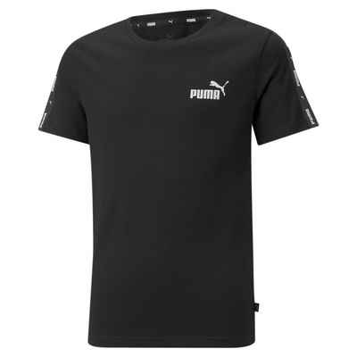 PUMA T-Shirt »Essentials + Jugen-T-Shirt mit Logo-Tape«