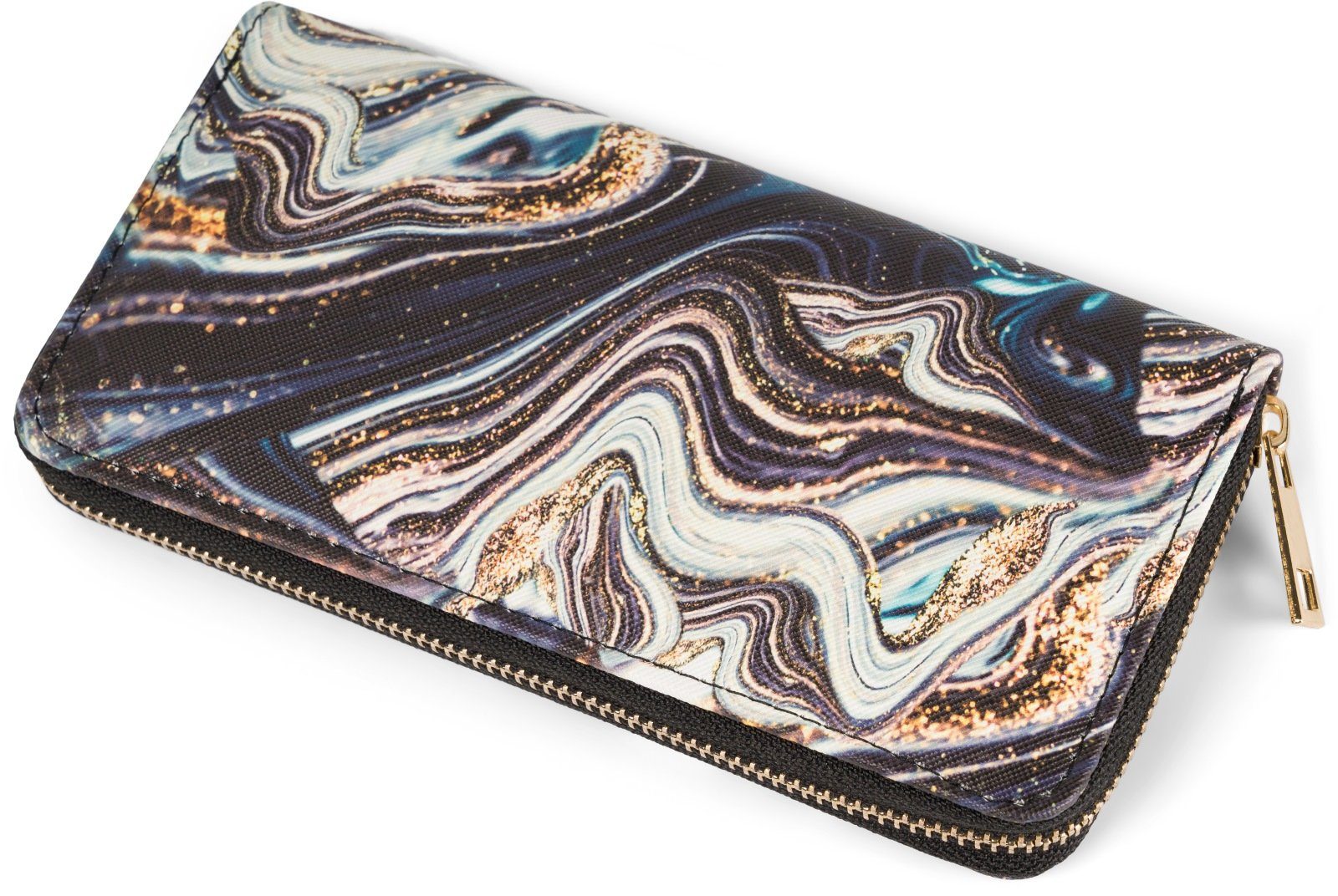 styleBREAKER Geldbörse Geldbörse mit Marmor Muster günstig online kaufen