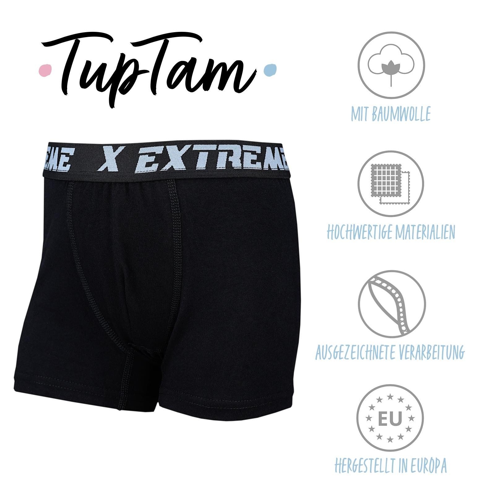 TupTam Boxershorts Jungen Boxershorts Unterhose Kinder Boxer Unterwäsche 10er / 5er Pack – Bild 2 von 5