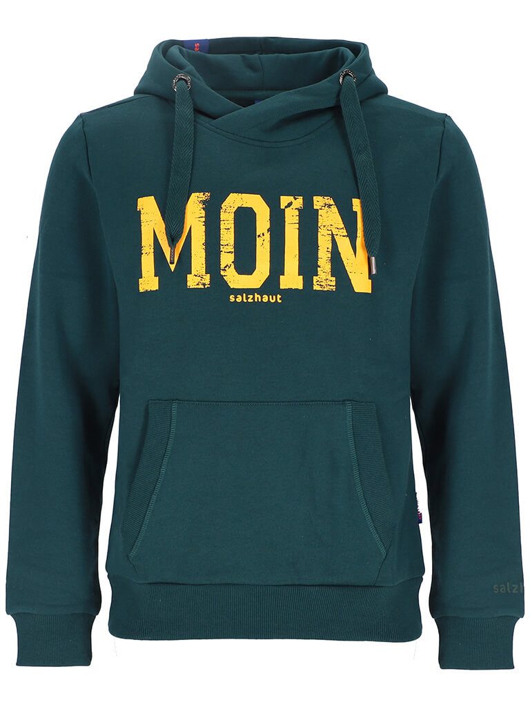 salzhaut Kapuzenpullover Herren Hoodie Heff mit Moin-Print - Pullover mit K günstig online kaufen