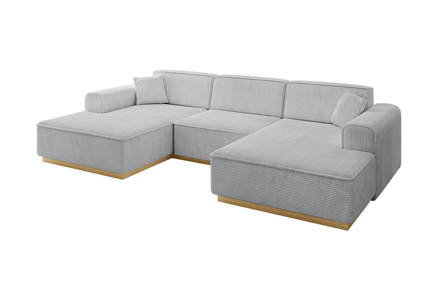 ALTDECOR Wohnlandschaft IREA-U1-v2, Sofa Praktische Bequeme Funktionsecke Couch U-Form Eckcouch, Corner Sofa U-Form Vielseitige Sofa Wohnlandschaft Wohnzimmer