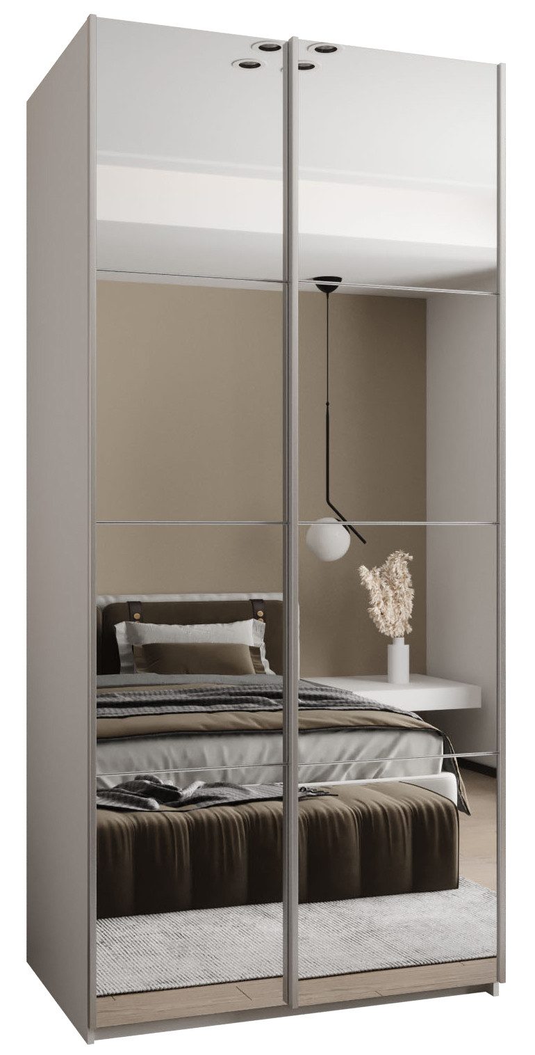 ABIKS MÖBEL Schwebetürenschrank LUX 2 hoher günstig online kaufen
