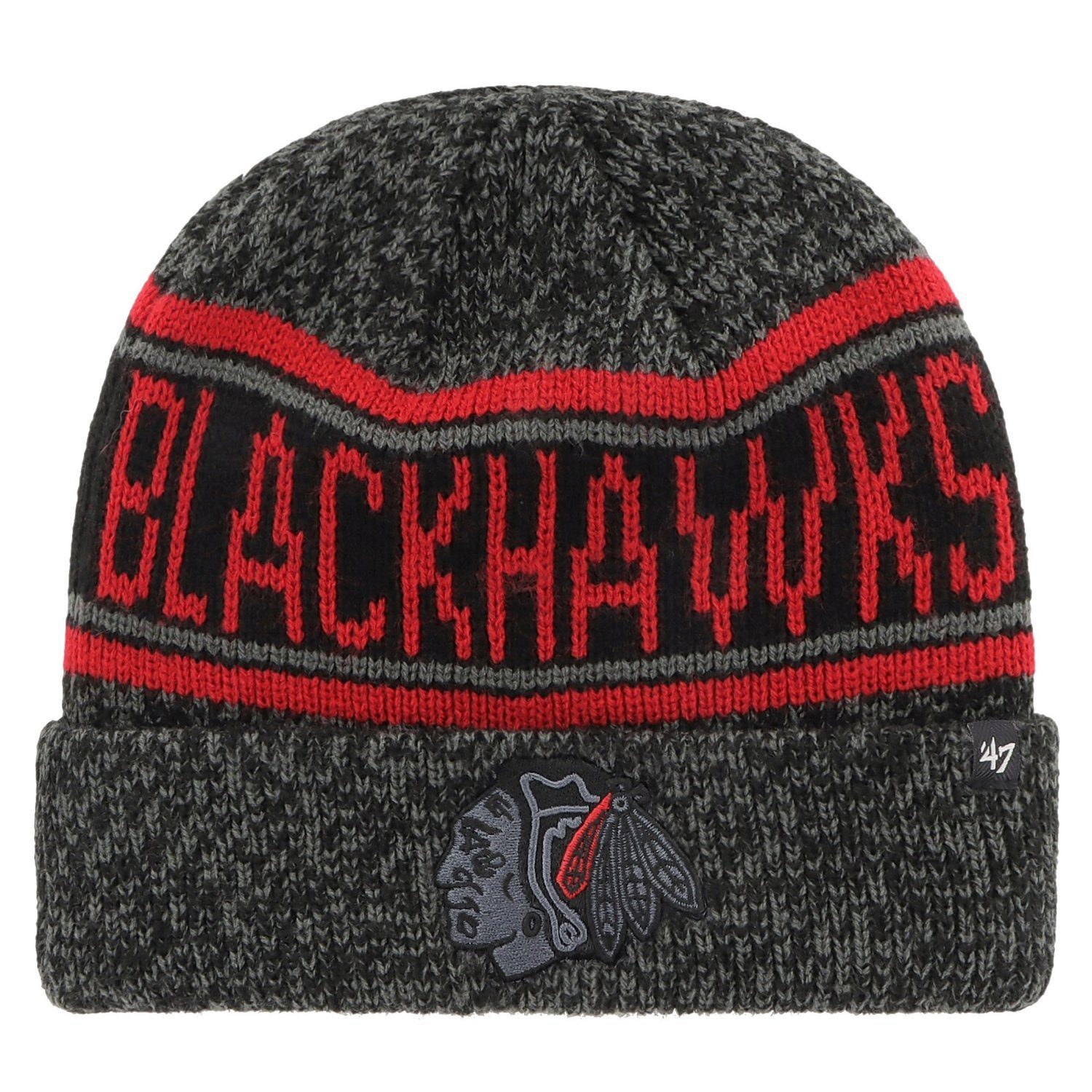 Brand Chicago '47 McKoy Fleecemütze Cuff Blackhawks Beanie