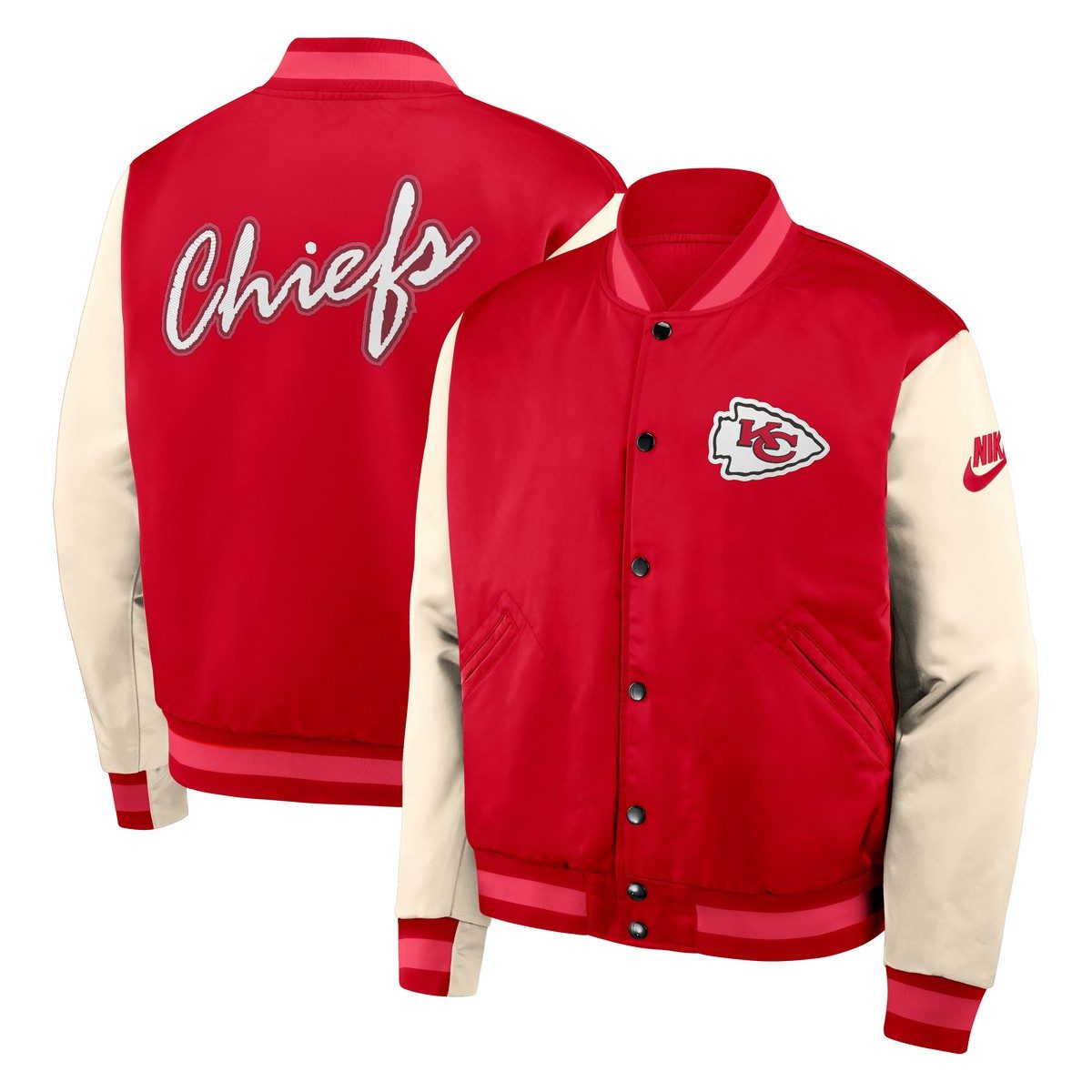 Nike Bomberjacke Nike Collegejacke Kansas City Chiefs Nike Legacy Bomber Ja günstig online kaufen