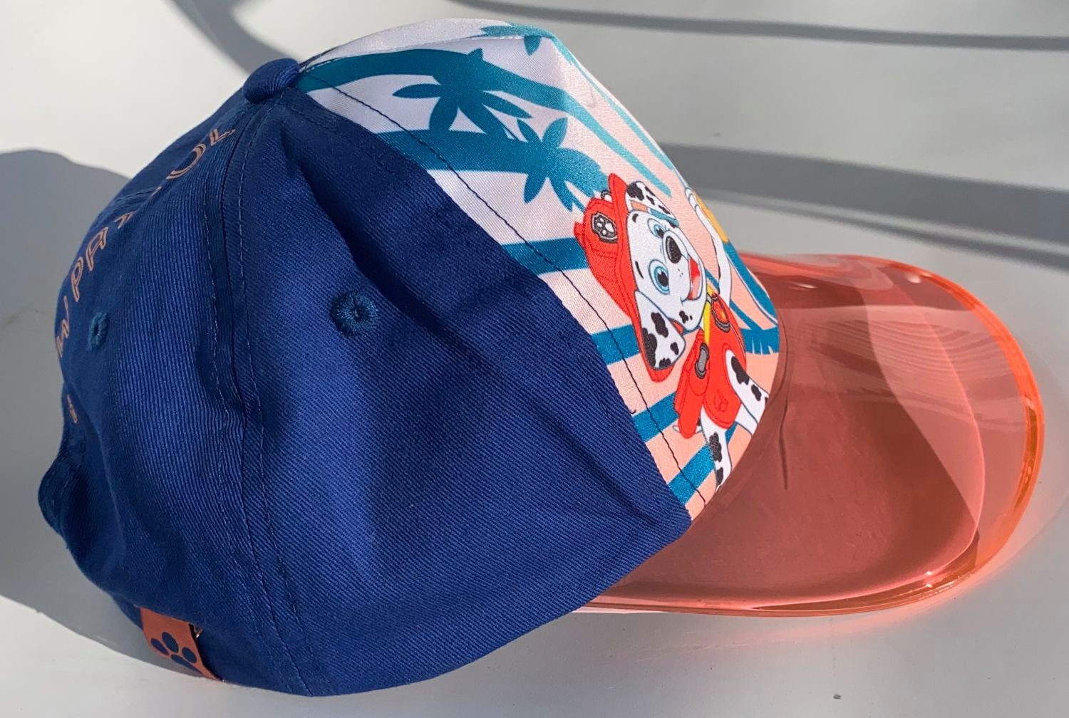 PAW PATROL Schirmmütze PAW PATROL CAP Schirmmütze Basecap Blau Jungen + Mädchen Kinder Mütze Kita, Schule Kindergarten Größen 48/50 52/54