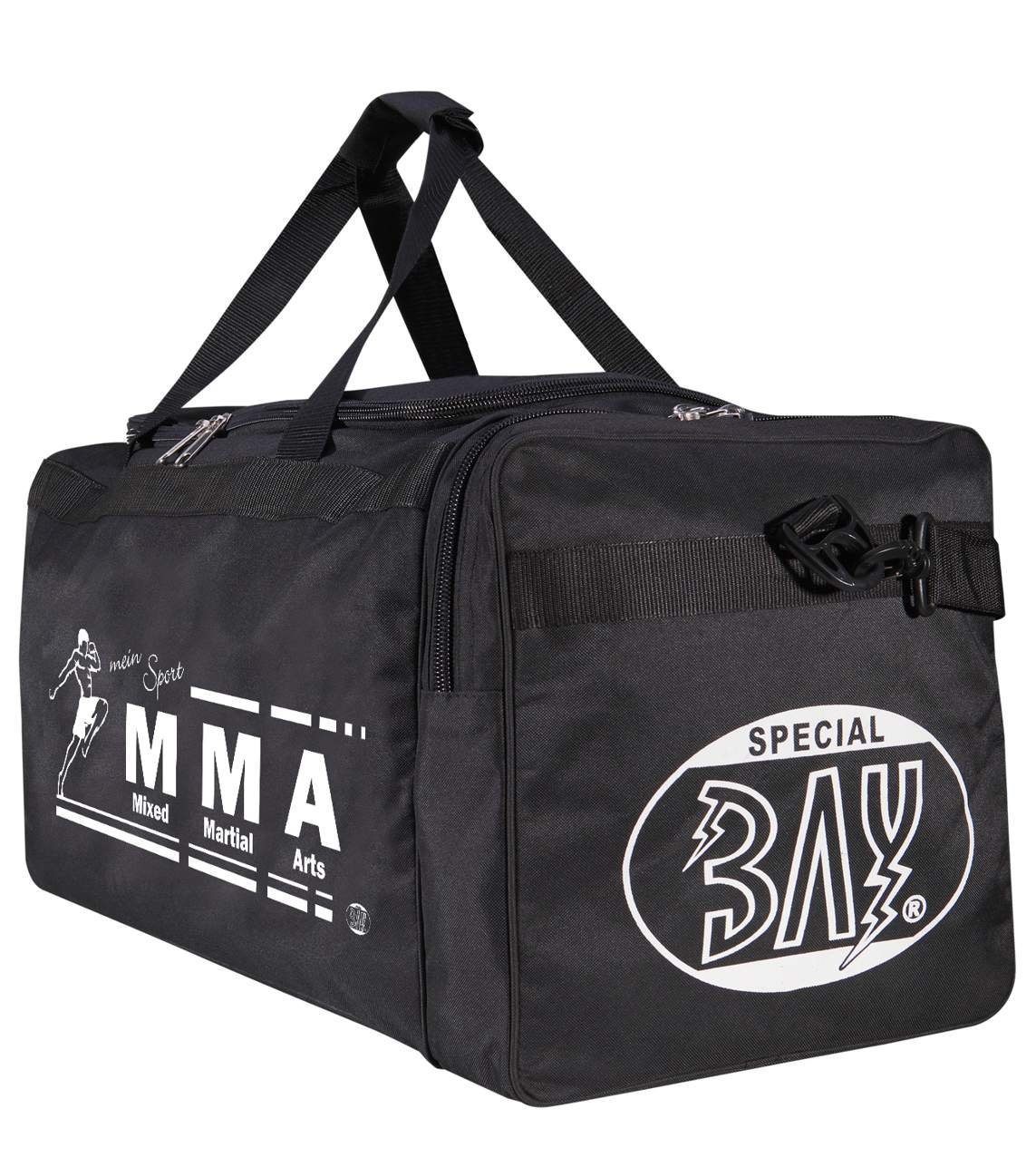 BAY-Sports Sporttasche Sporttasche mein martial arts MMA mix Sport schwarz 70 cm