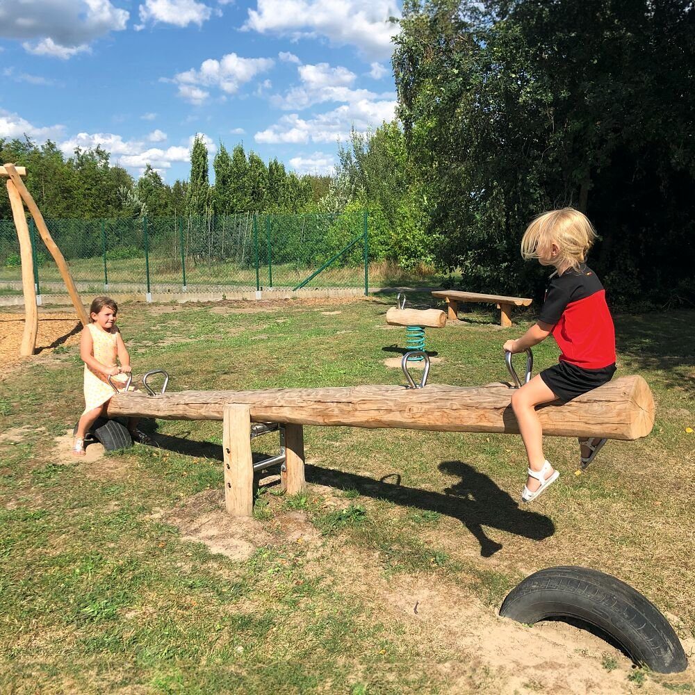 Wippe Wippe Robinie Für Schulen, Kindergärten, öffentliche Bereiche